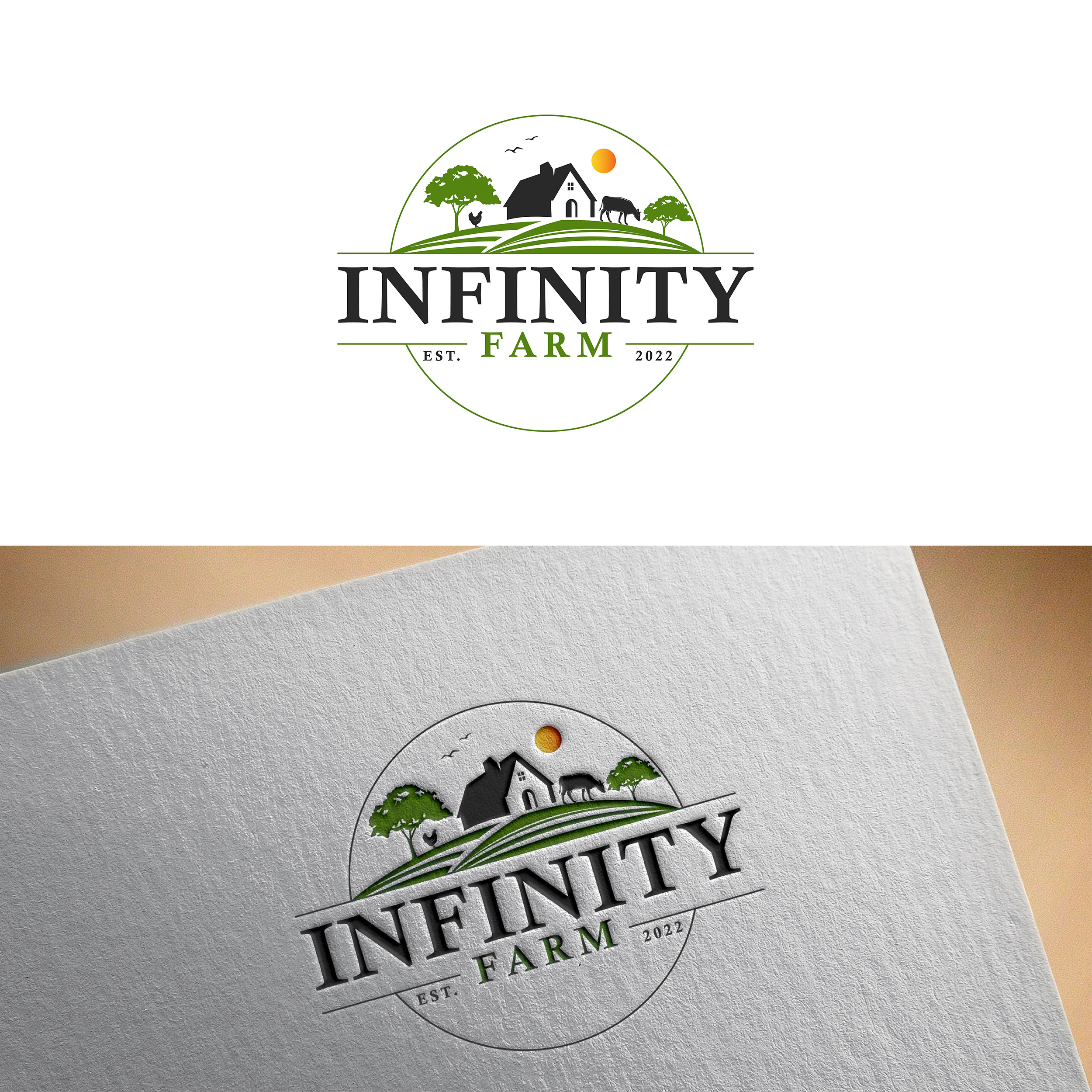 Infinity farm by Design Fans Infinity farm in Logo Design Inspiration by Design Fans