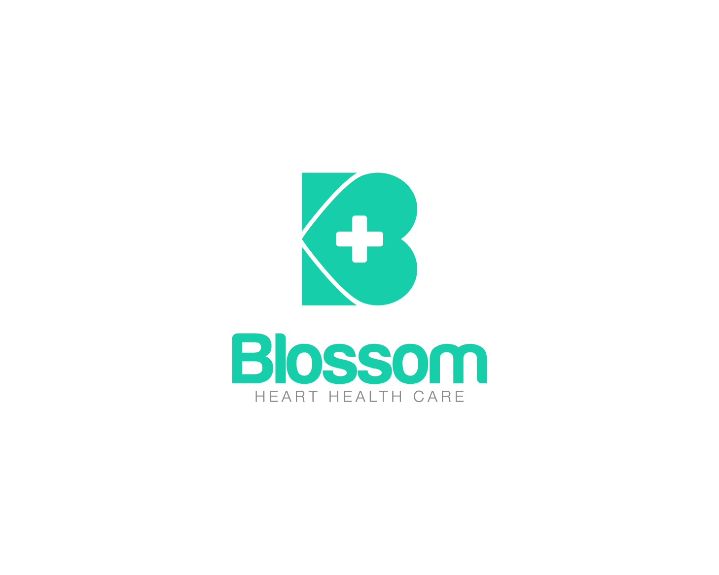 Blossom Heart Health by Shivaprasad Sangondimath Blossom Heart Health in Logo Design Inspiration by Shivaprasad Sangondimath