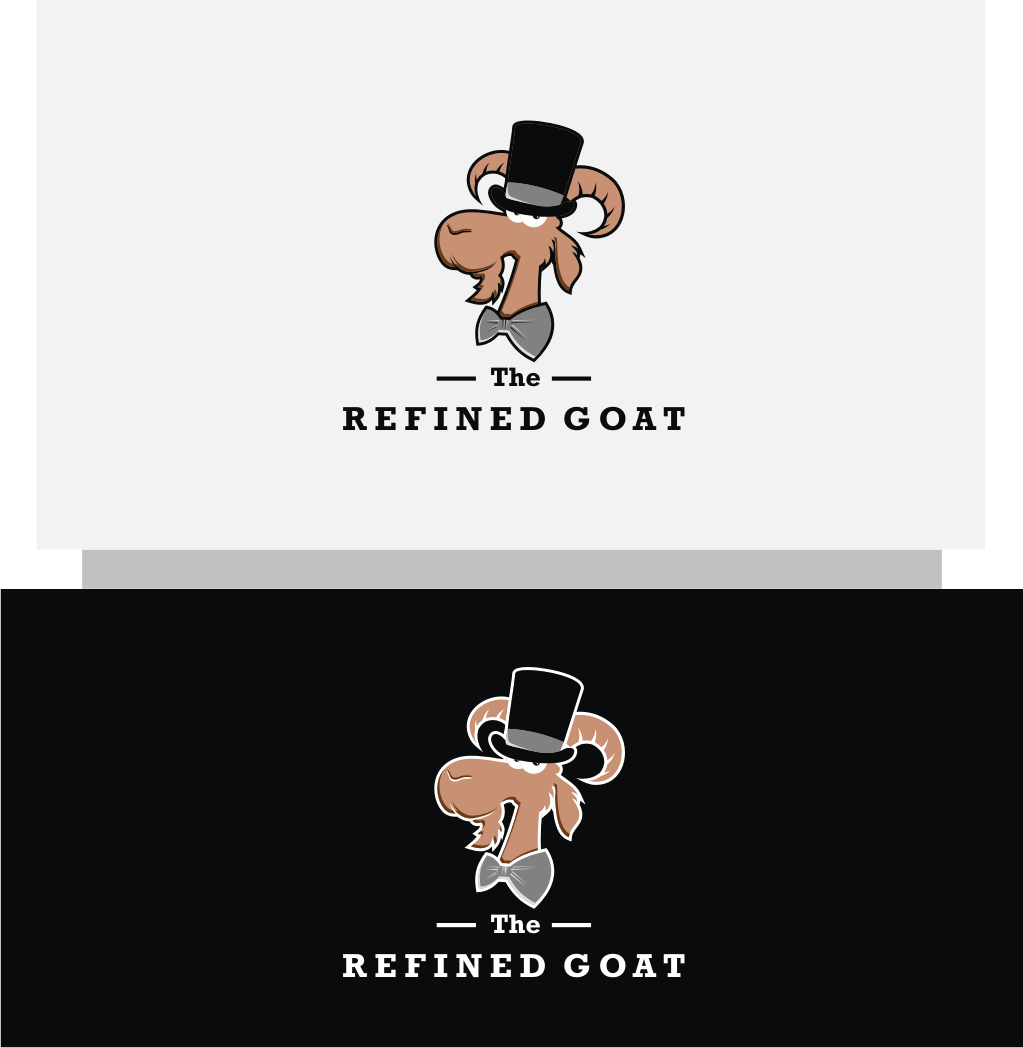 THE REFINED GOAT by Anindhita THE REFINED GOAT in Logo Design Inspiration by Anindhita