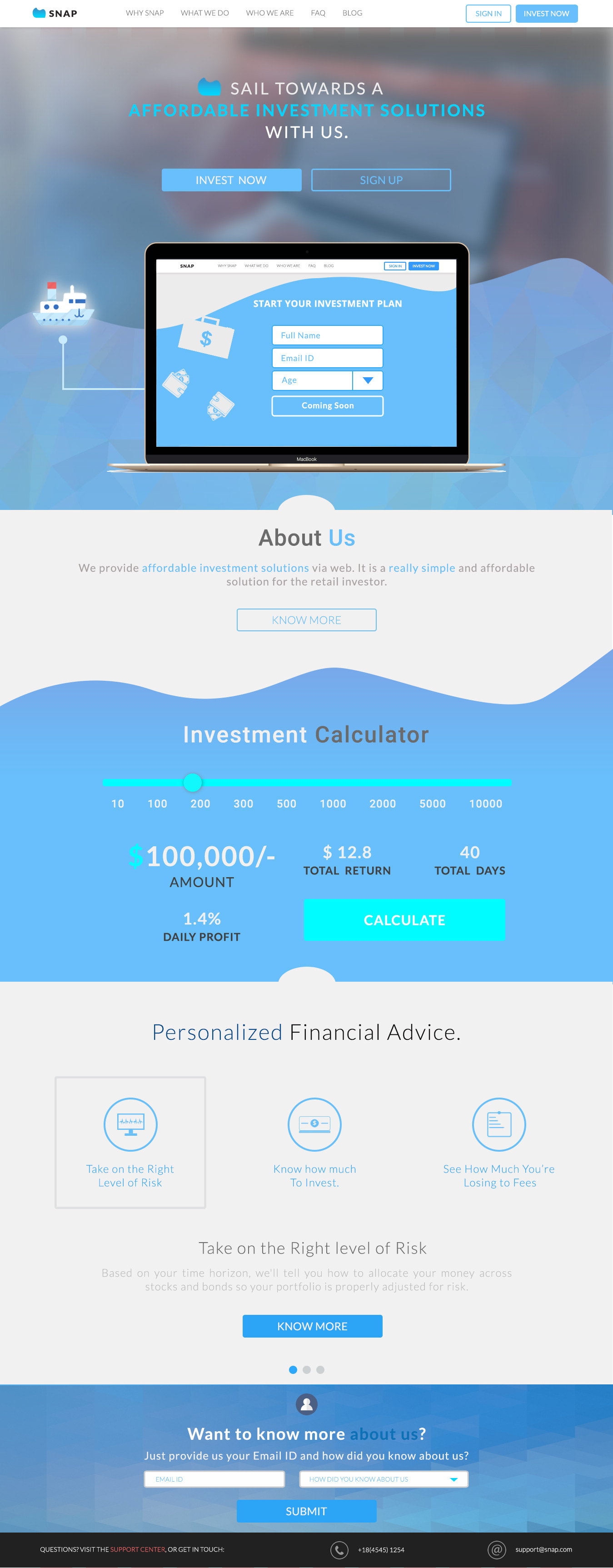 Landing Page Template by Harsh_deg Landing Page Template in Landing page design Inspiration by Harsh_deg