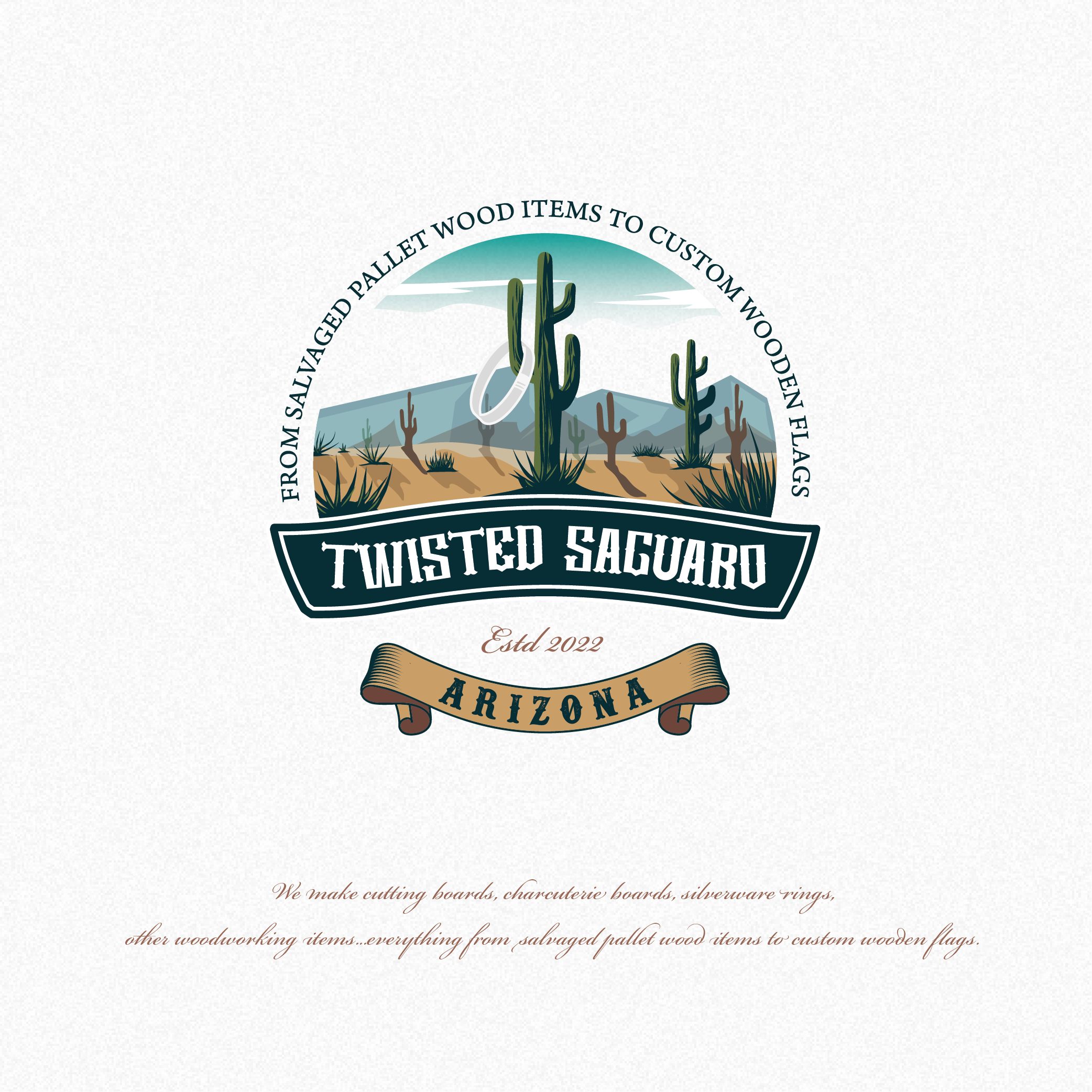 cactus in Logo & Brand Identity Inspiration by Queenshambhala