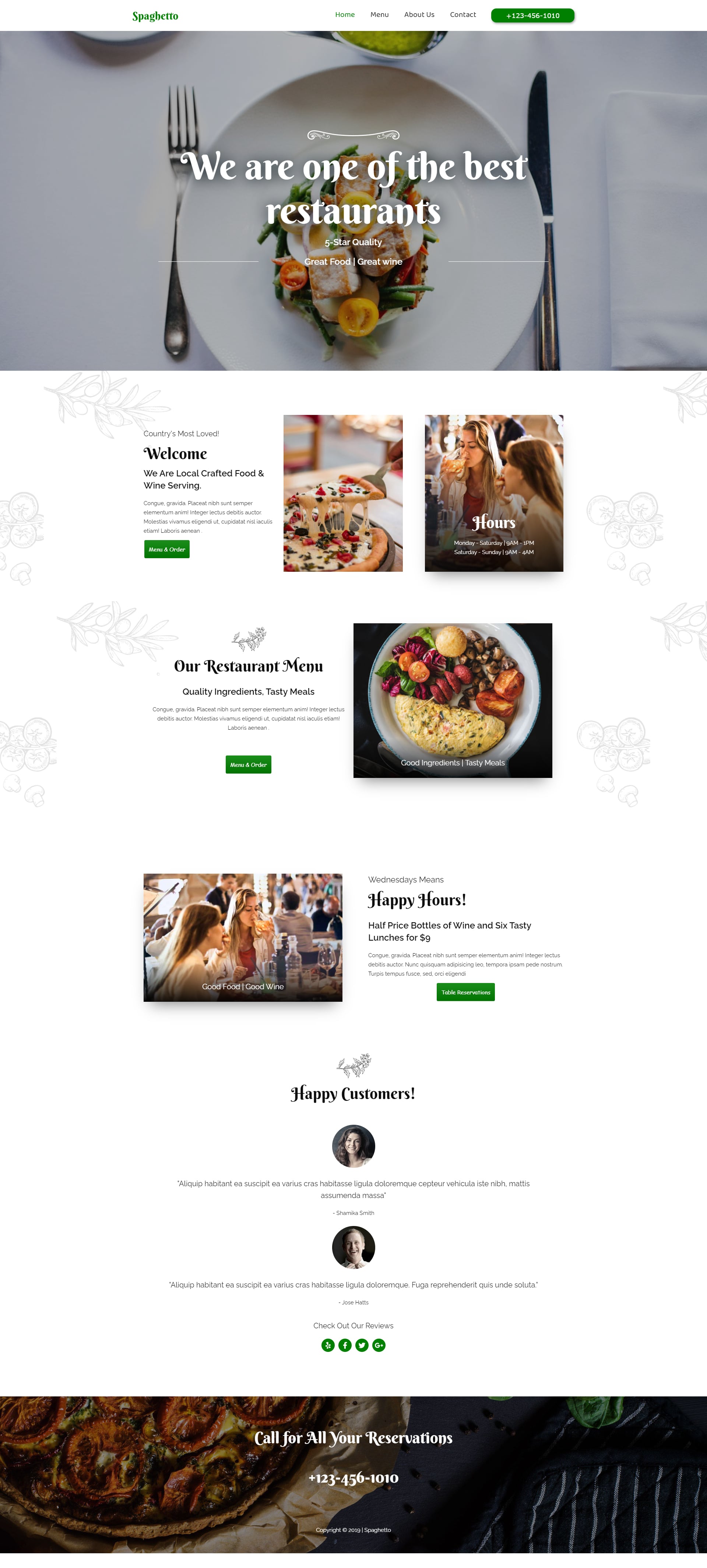 Food Ordering Restaurant Wordpress Website in Website Design Inspiration by Juraj