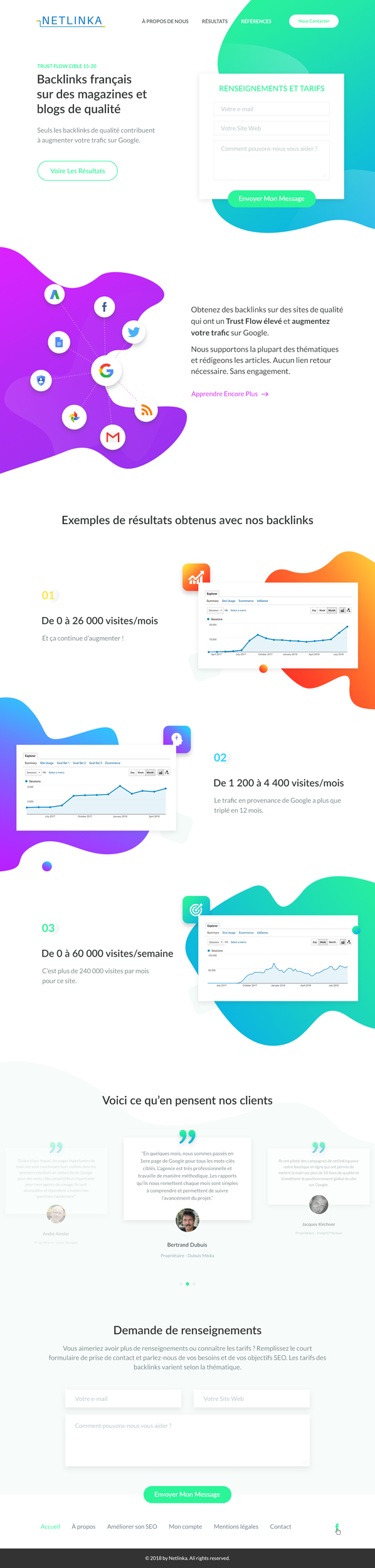 SEO Company Web Design in Website Design Inspiration by Sadek Ad