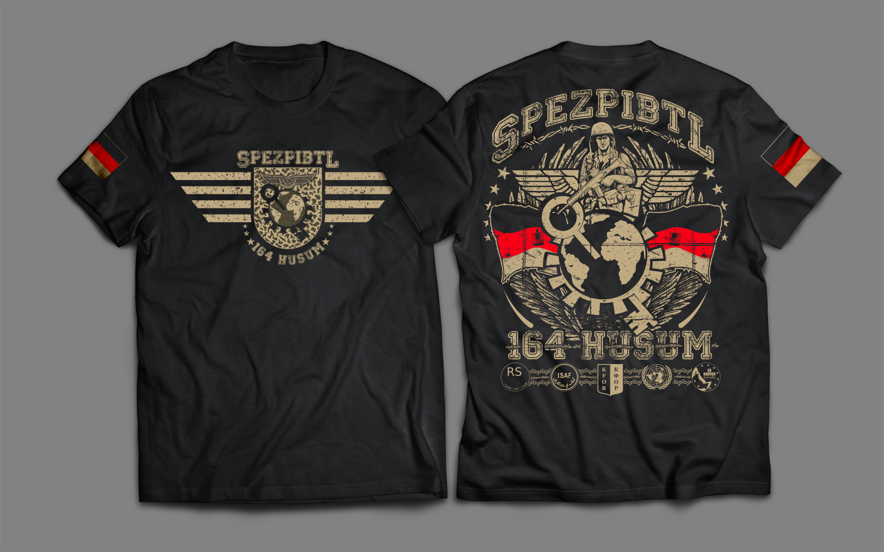 GERMAN MELITERY in T-Shirt Design Inspiration by 99degree