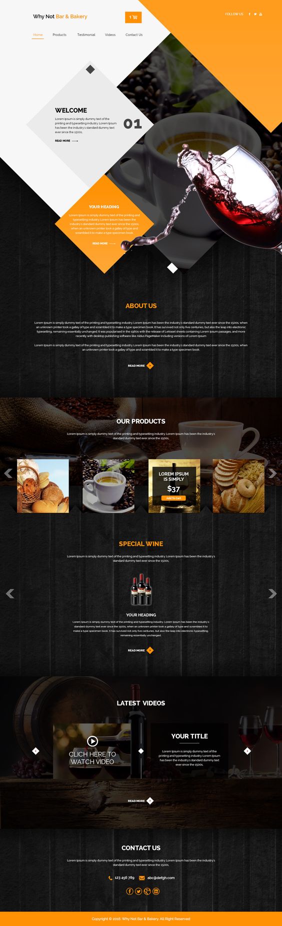 Bar in Website Design Inspiration by Ultimatedesignerz