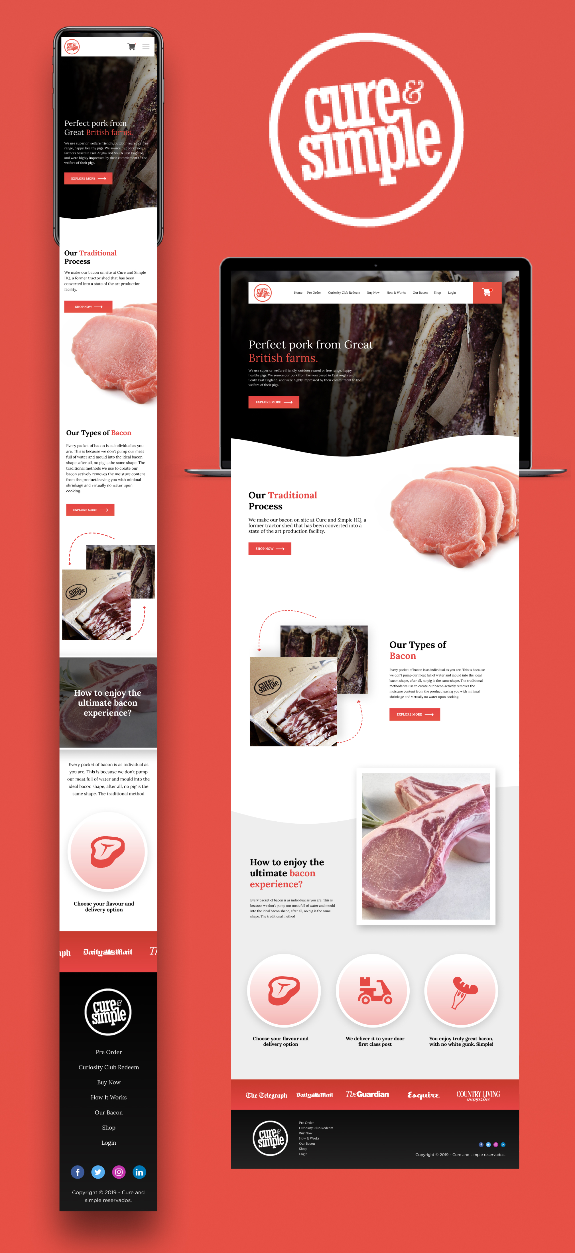 Cure simple in Website Design Inspiration by Ultimatedesignerz