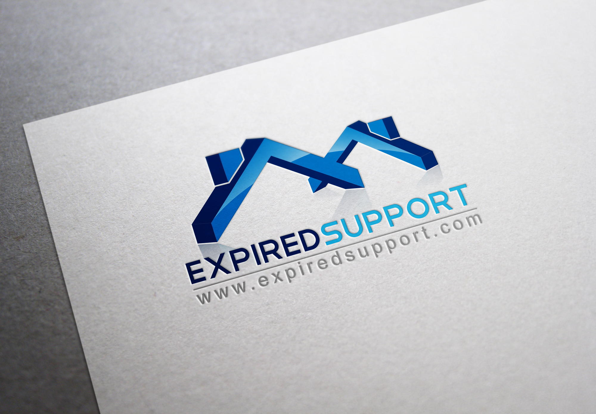 Expired Support in Logo Design Inspiration by oxyarts