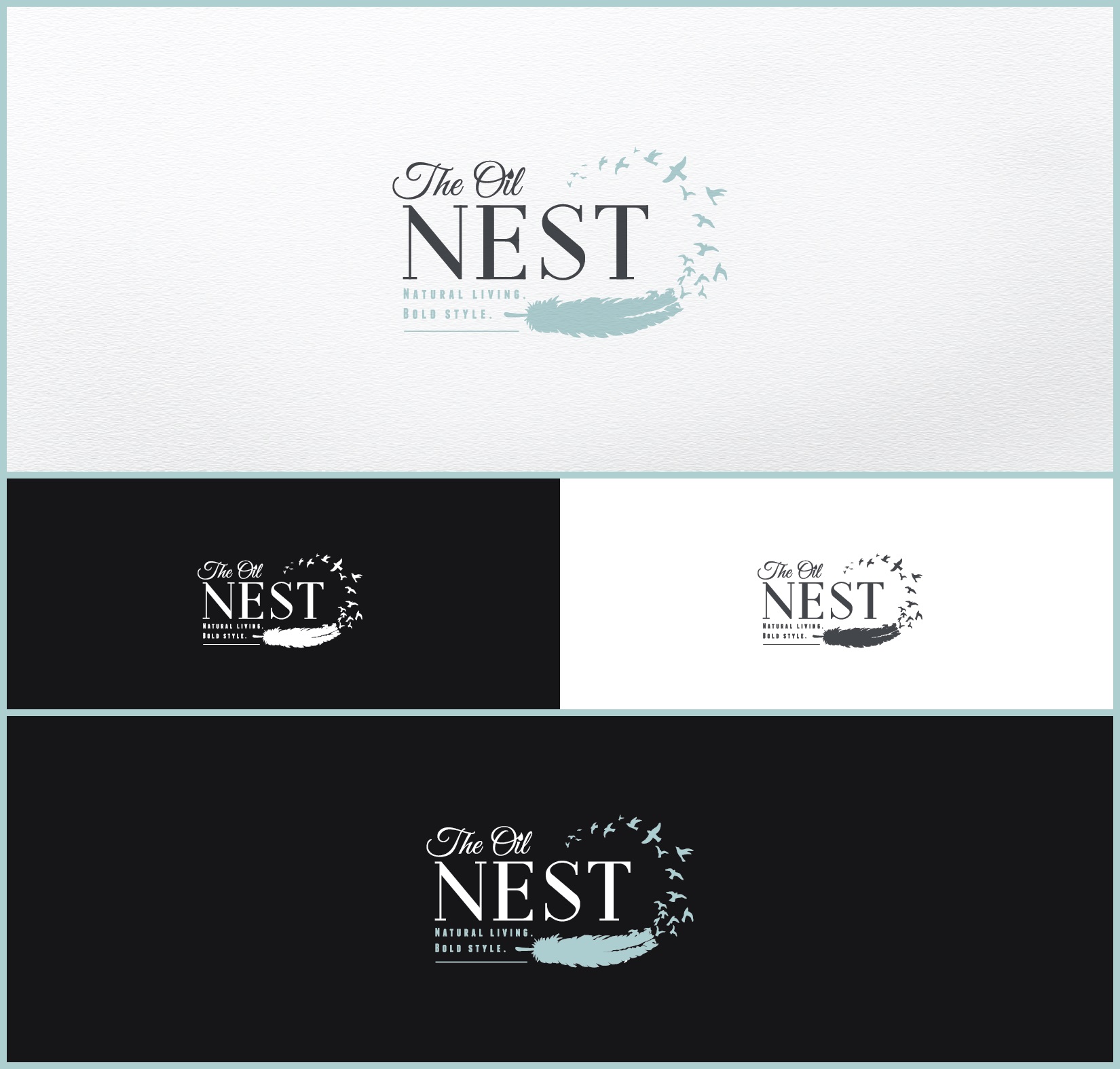 The Oil Nest by Momčilo Petrović The Oil Nest in Logo Design Inspiration by Momčilo Petrović