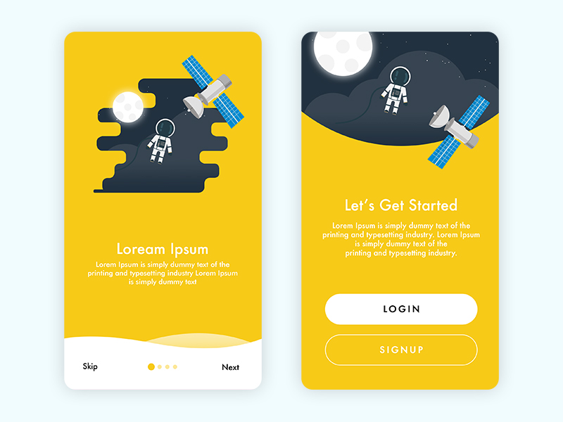 Mobile App UI in Mobile Apps Design Inspiration by Vandit3107shah