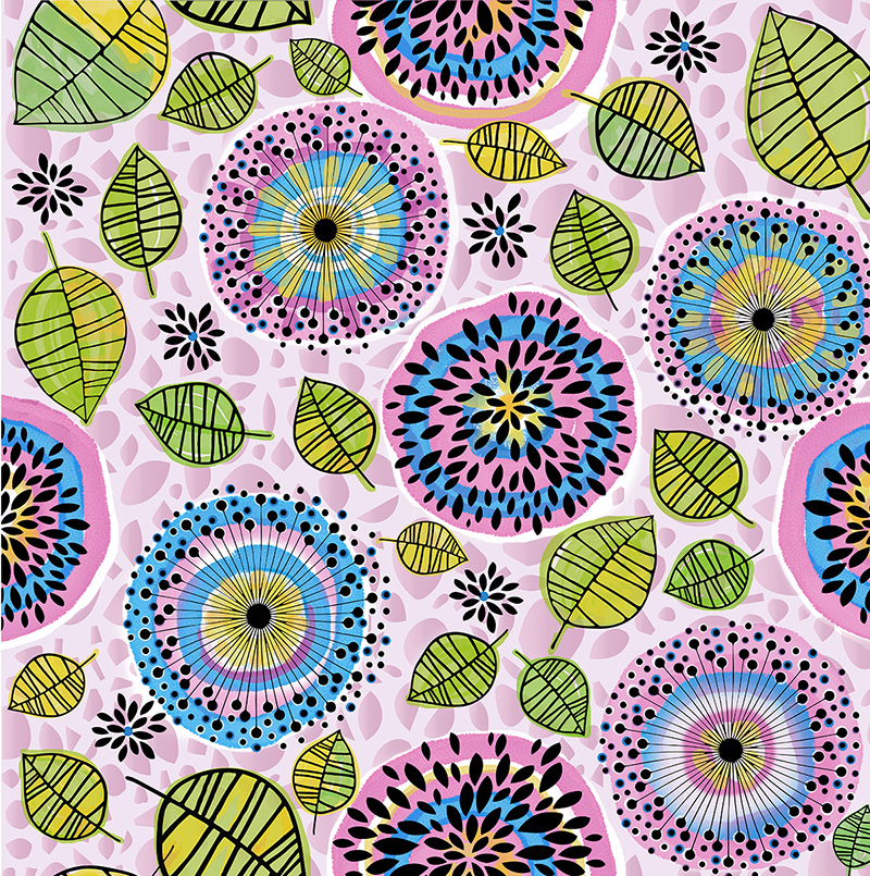 Dream floral print by Texcads Dream floral print in Photoshop Design Inspiration by Texcads