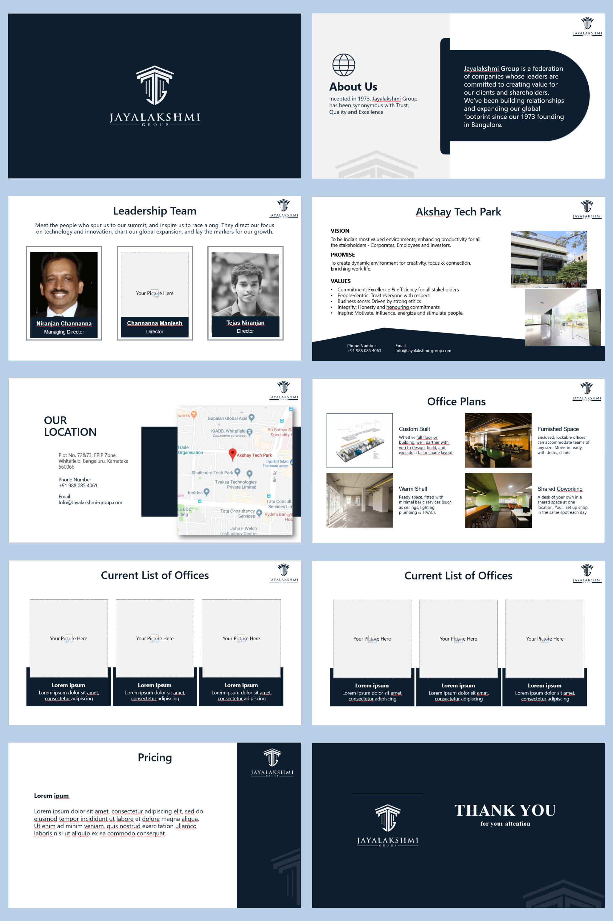Presentation for Law Company in Powerpoint Design Inspiration by Irishka056