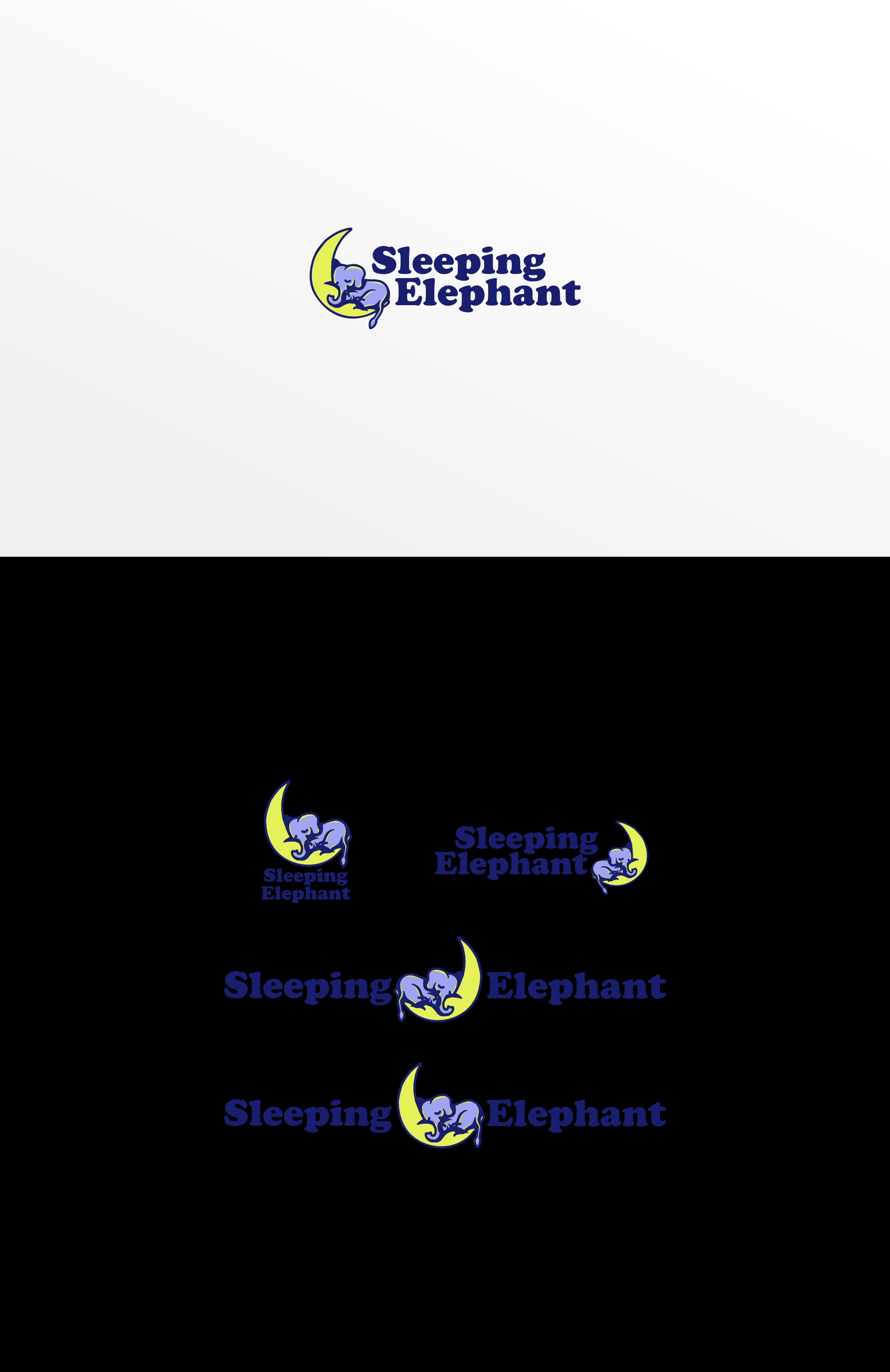 Sleeping Elephant by Logisstudio Sleeping Elephant in Logo Design Inspiration by Logisstudio