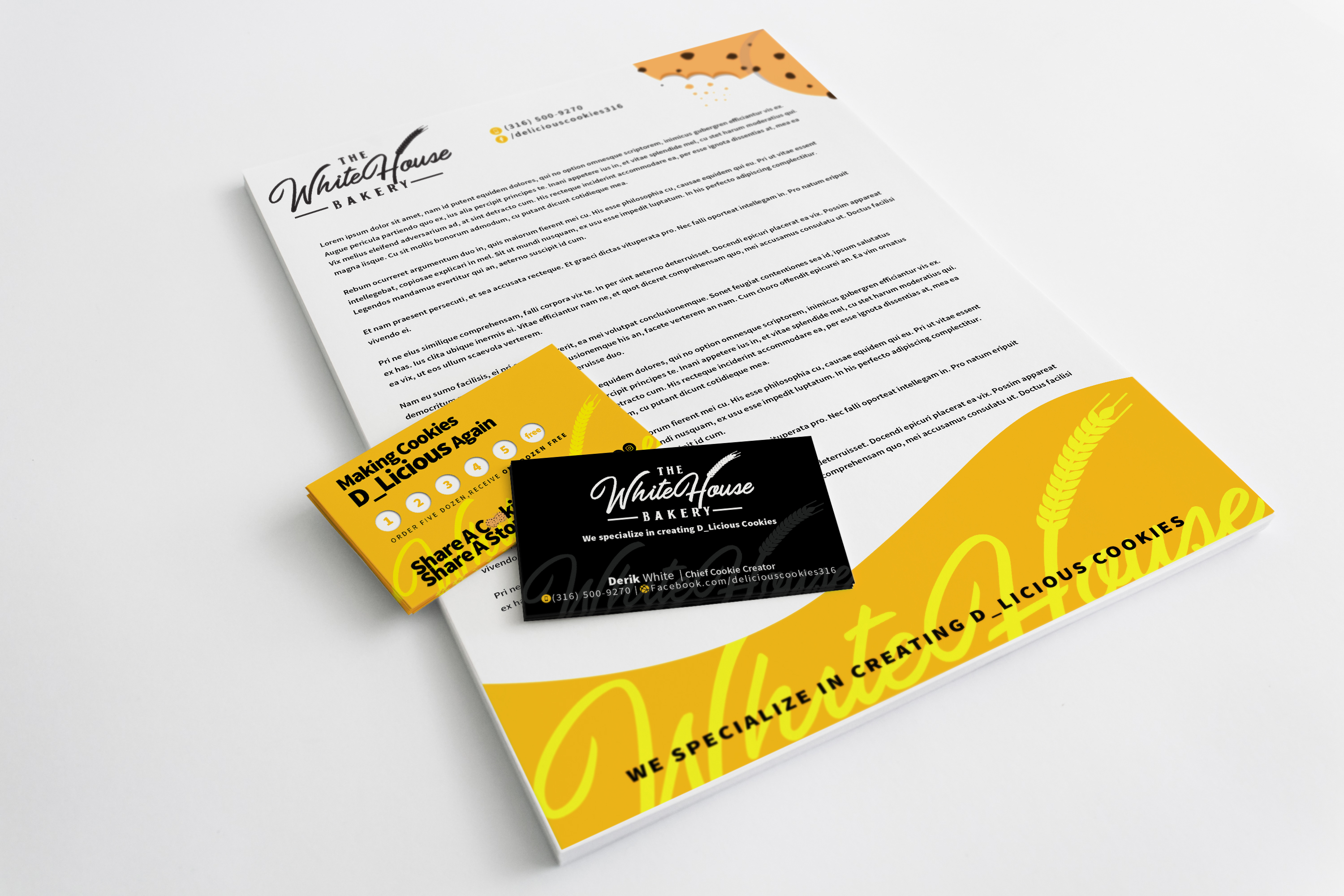Letterhead and business card design in Business Card Design Inspiration by Infinium-tech