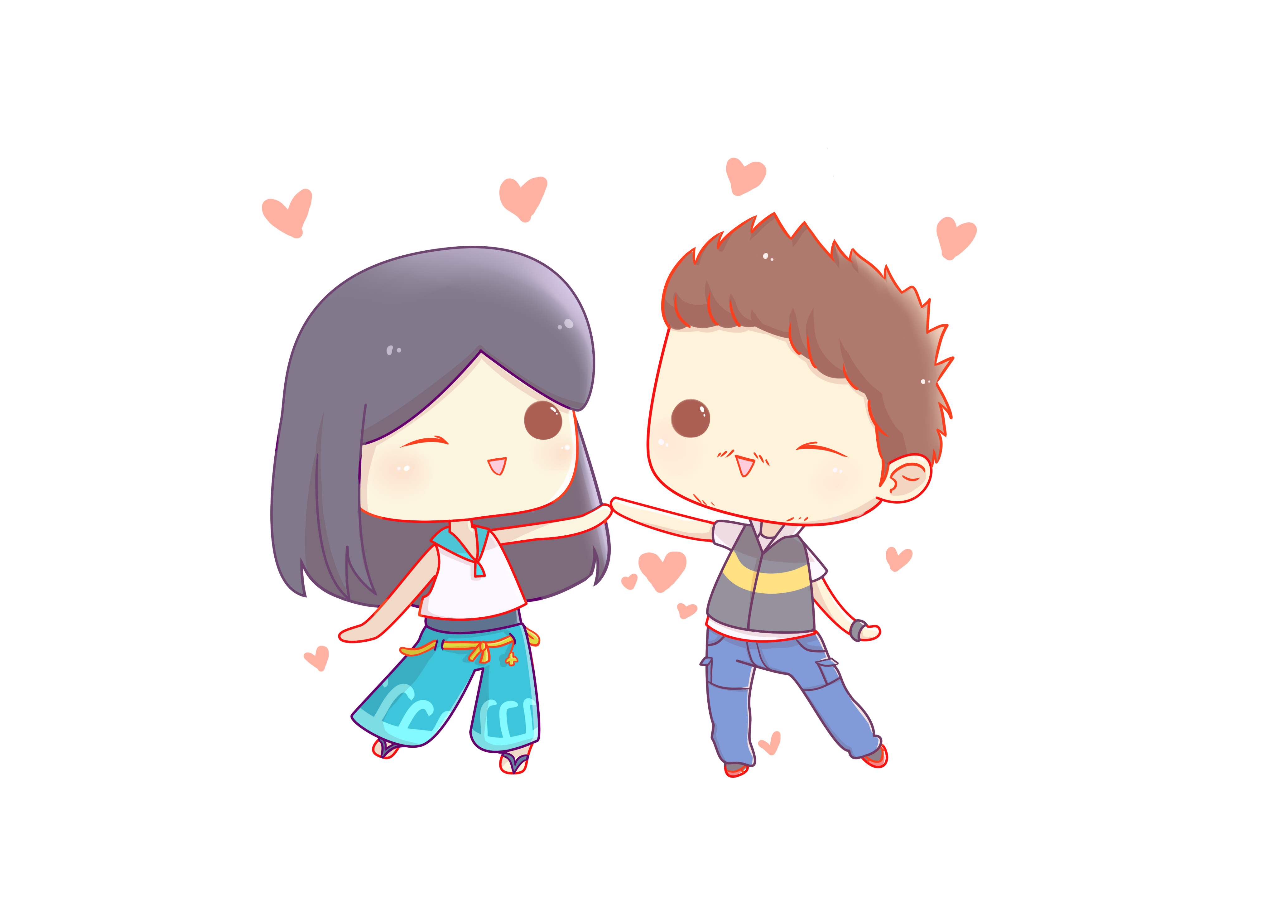 You're Mine by Rose Ann Erilla You're Mine in Cartoon & Caricature Inspiration by Rose Ann Erilla