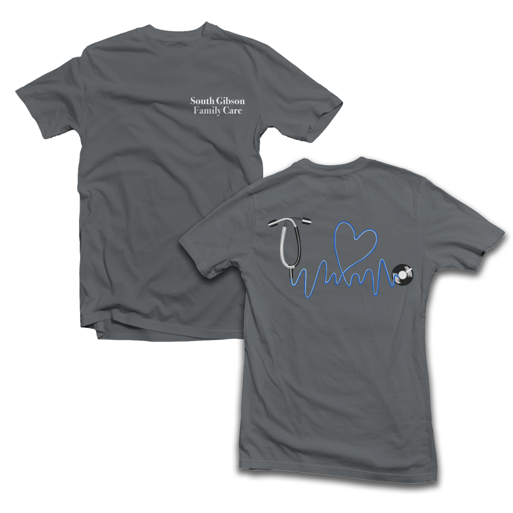 South Gibson Family Care Tshirt in T-Shirt Design Inspiration by Maria K Stewart Designs