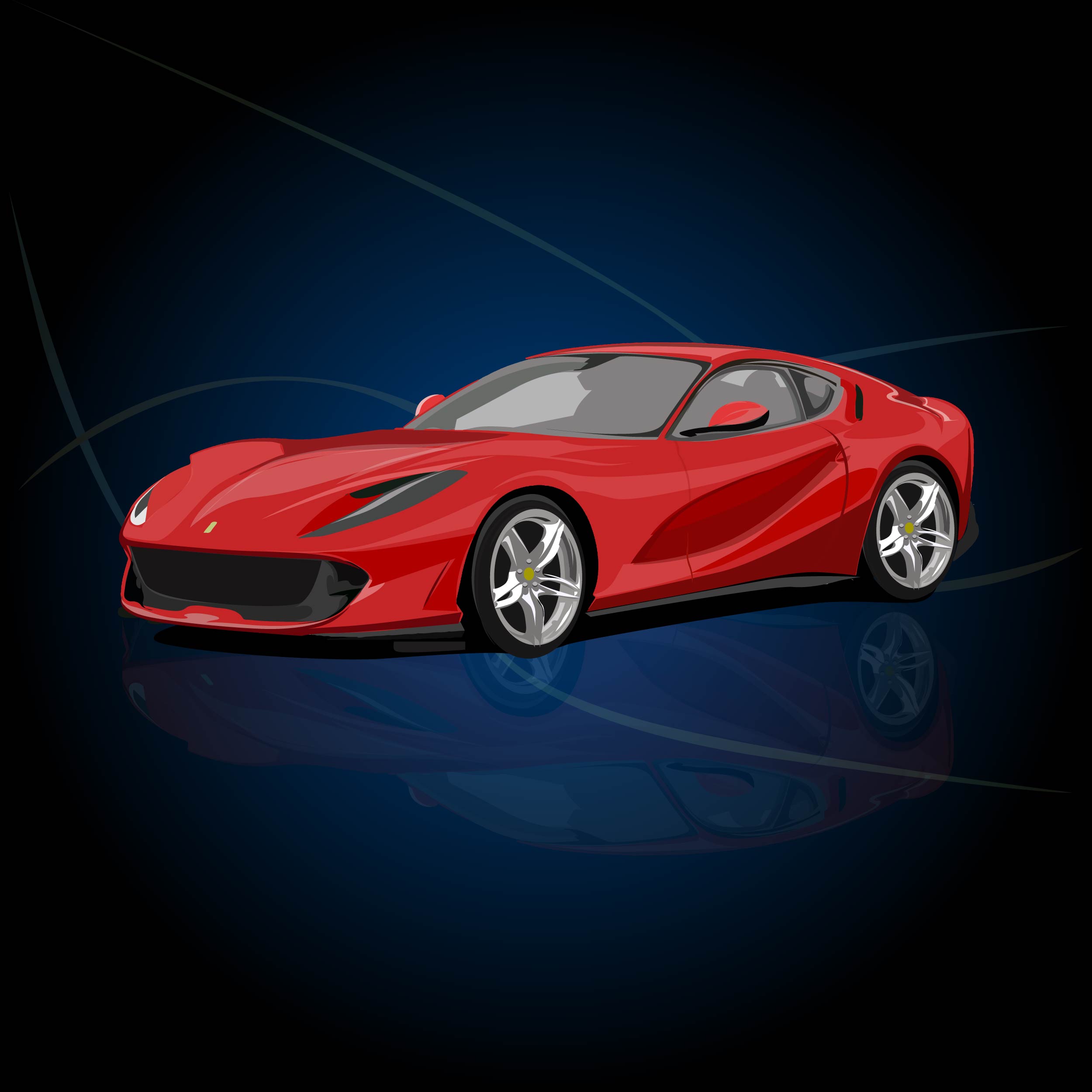 Ferrari Car Design by Bayu Agung Mahendra Ferrari Car Design in Illustration and Graphics Inspiration by Bayu Agung Mahendra