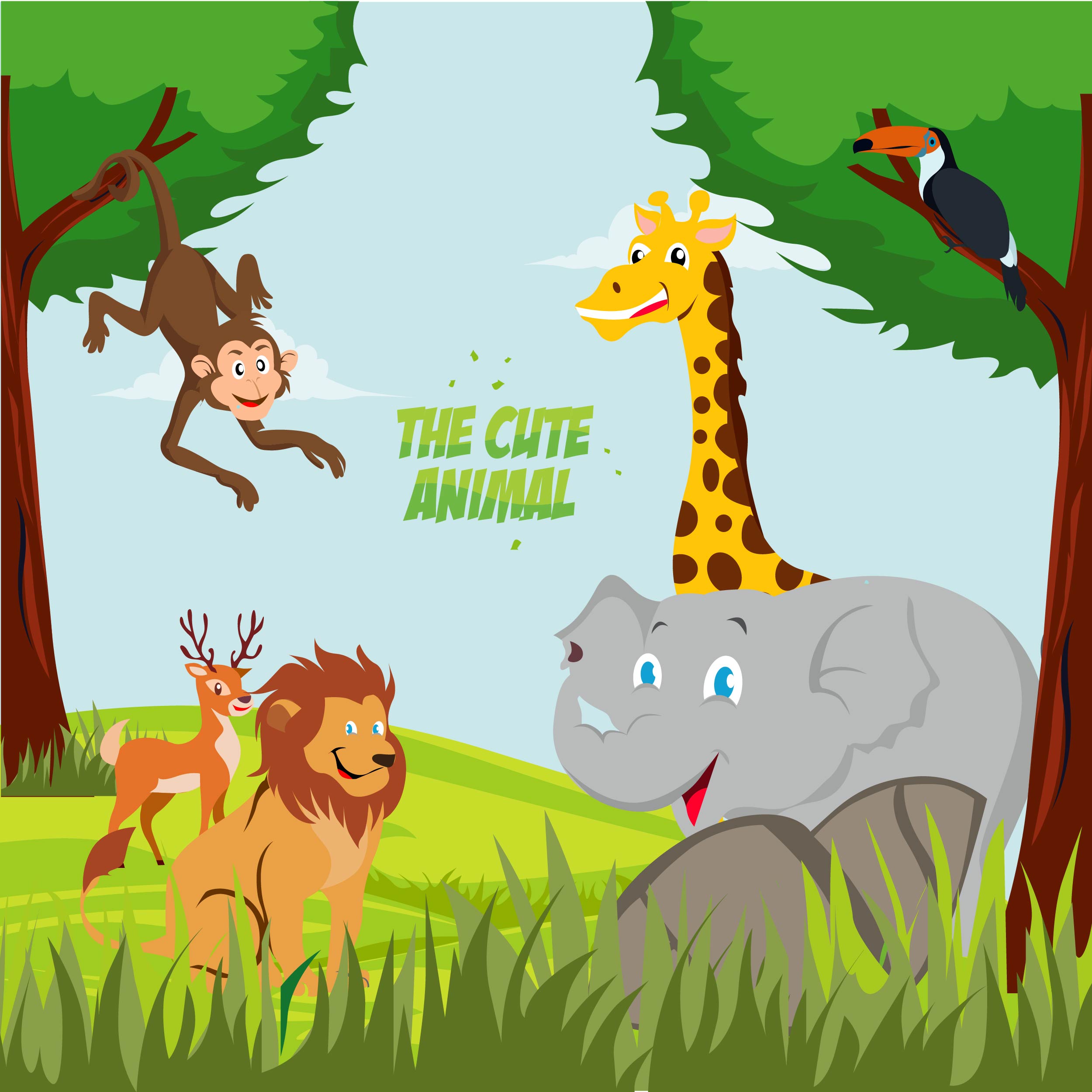 Cute Animal in Illustration and Graphics Inspiration by Bayu Agung Mahendra