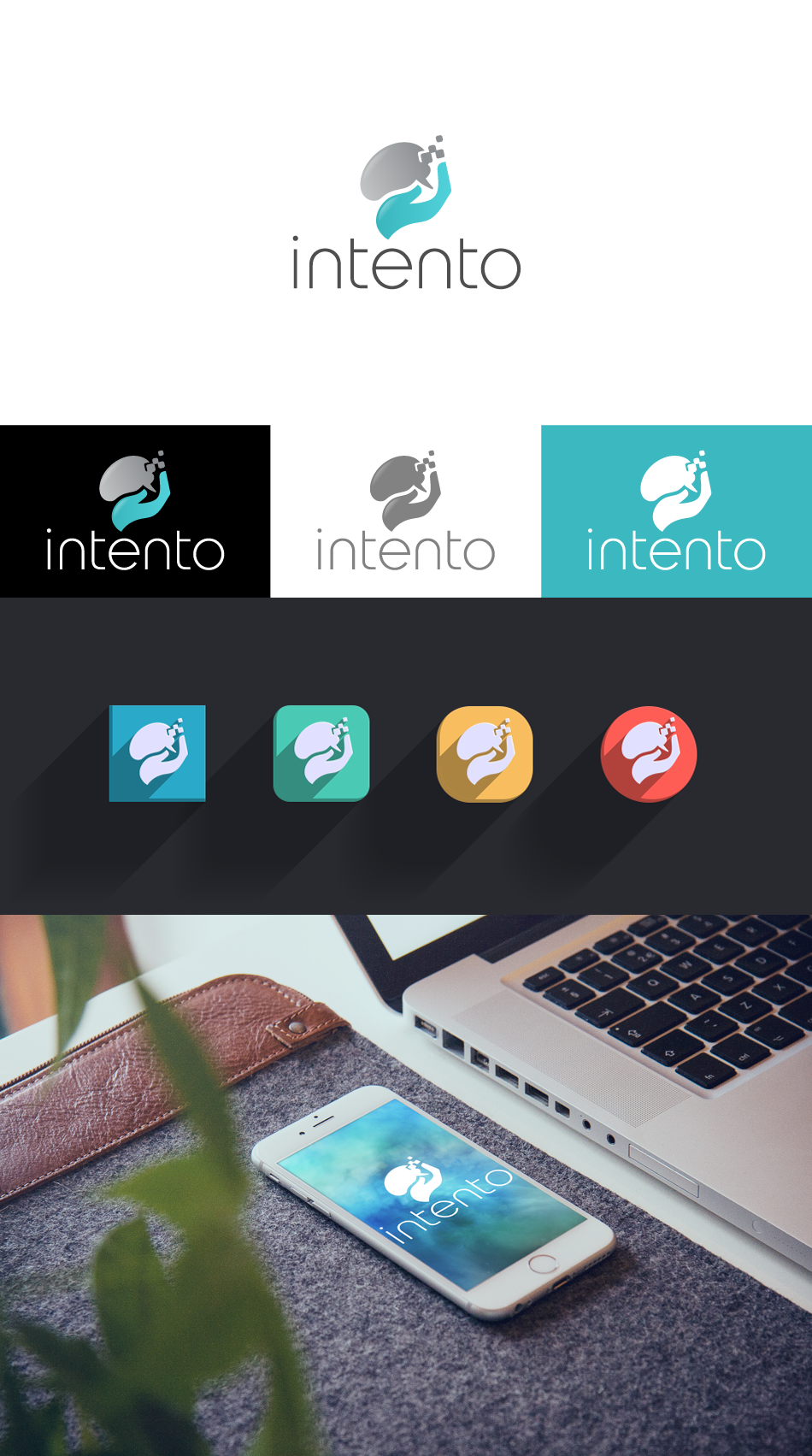 Intento by Sallee Intento in Logo & Social Media Pack Inspiration by Sallee