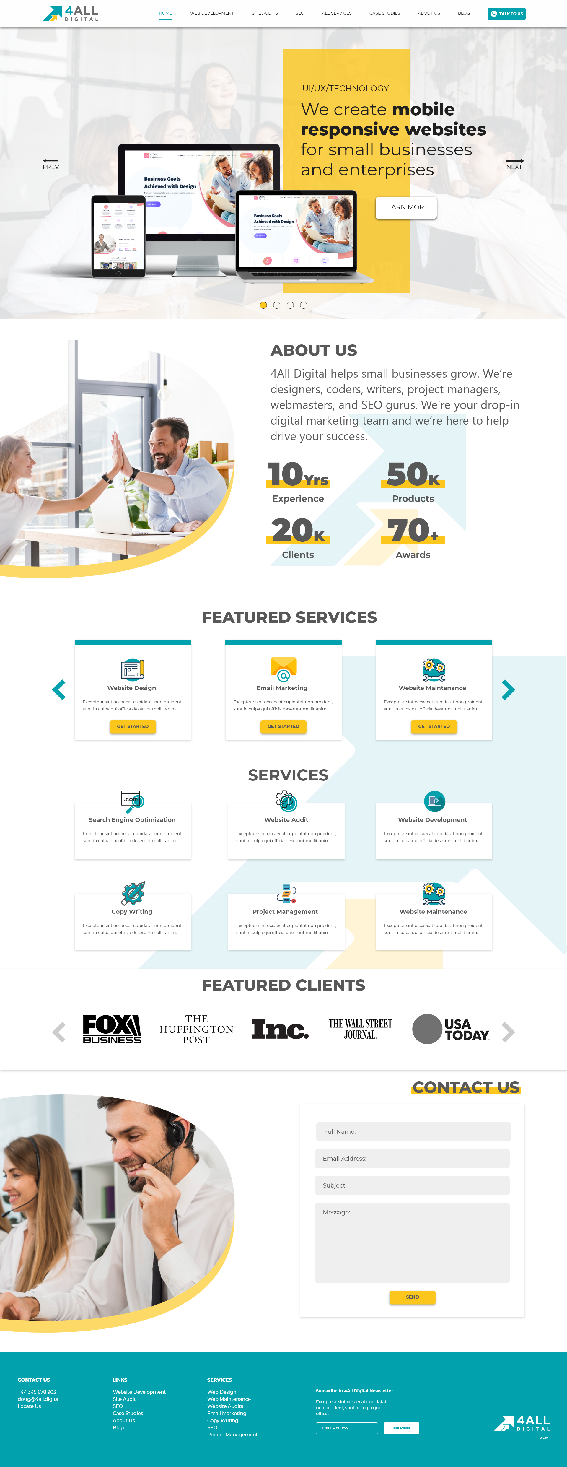 Digital Agency Web Design by Okeowo Sunday Digital Agency Web Design in Website Design Inspiration by Okeowo Sunday