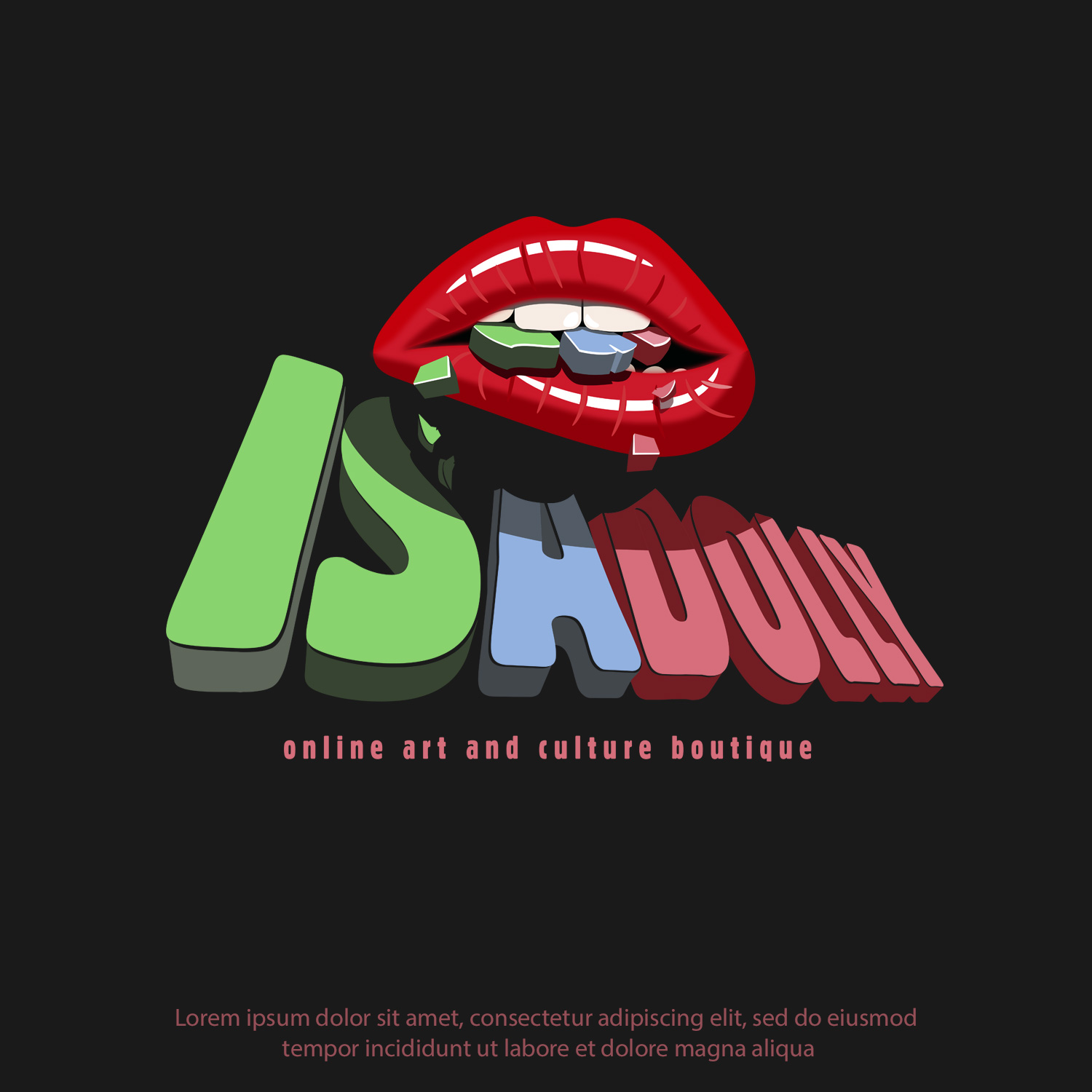 Logo Online Art Boutique by Classgraphics Logo Online Art Boutique in Logo Design Inspiration by Classgraphics