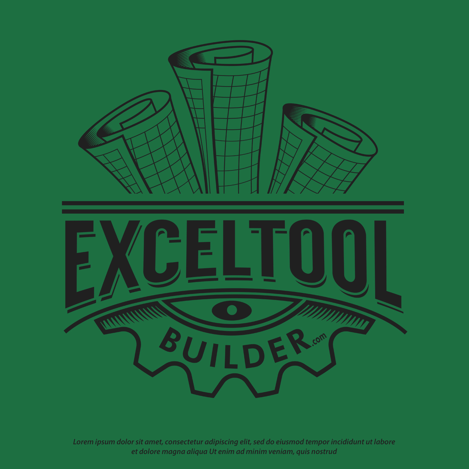Excel Tool Builder Logo by Classgraphics Excel Tool Builder Logo in Logo Design Inspiration by Classgraphics