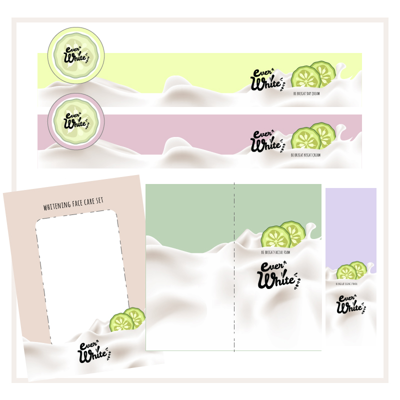 Branding Set - Skincare products by Yophi Branding Set - Skincare products in Logo & Brand Identity Inspiration by Yophi