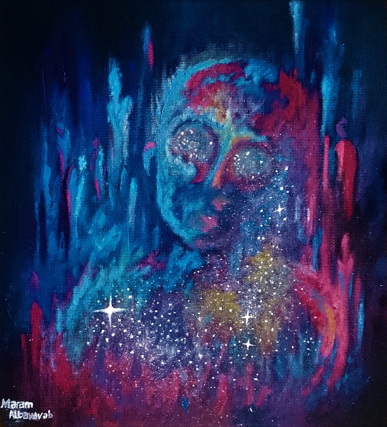 A universe within in Drawing Inspiration by Maram Albawwab