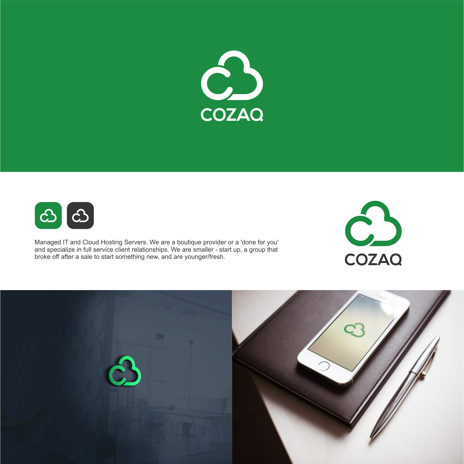 Cozaq in Logo Design Inspiration by Adji Wisnu