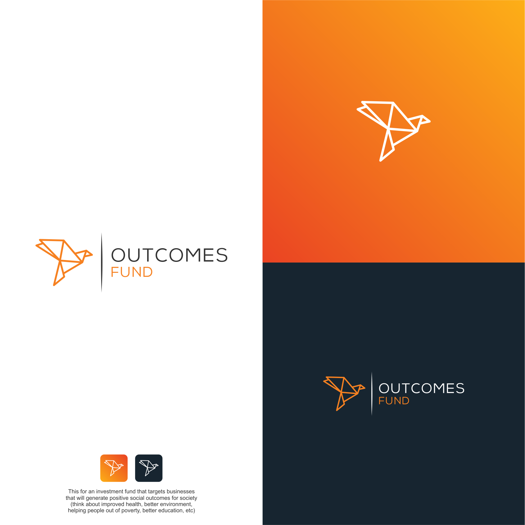 Outcomes by Adji Wisnu Outcomes in Logo Design Inspiration by Adji Wisnu
