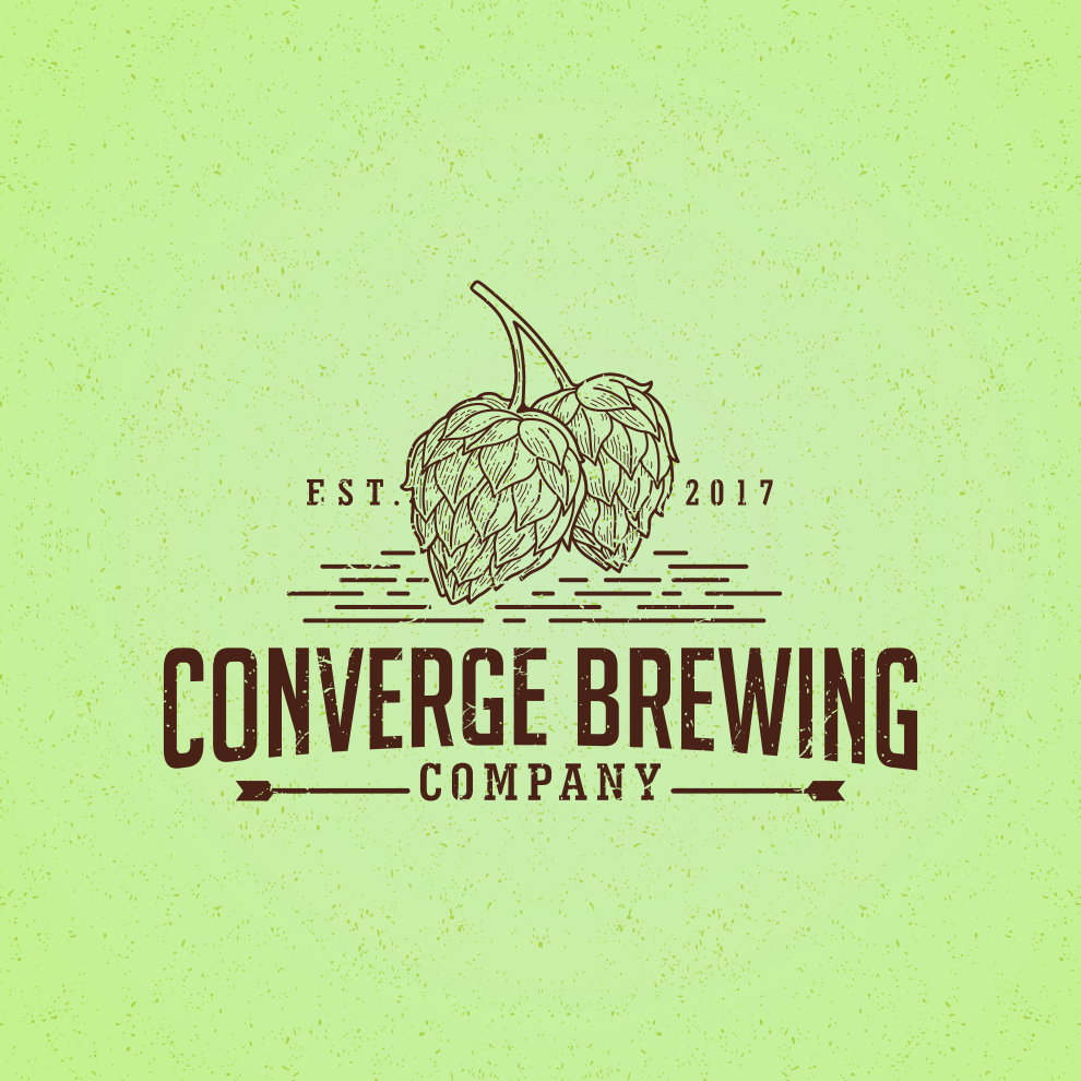 CONVERGE BREWING COMPANY in Logo Design Inspiration by M A T S U D E S