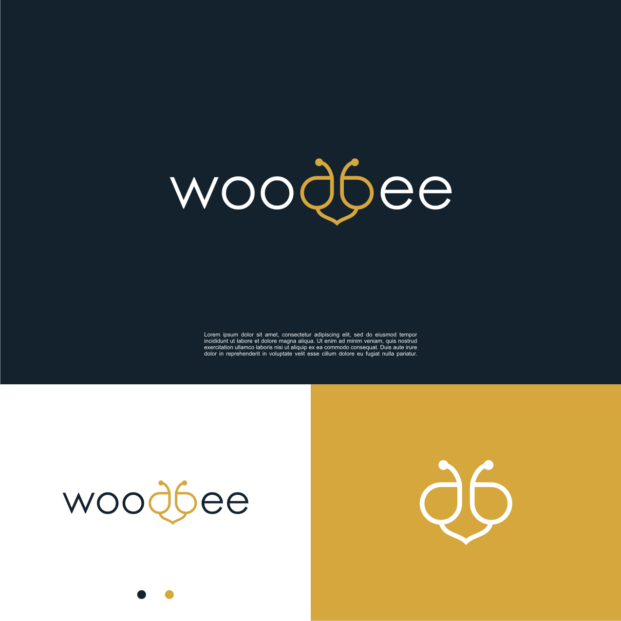 WOODBEE in Logo Design Inspiration by Astaright