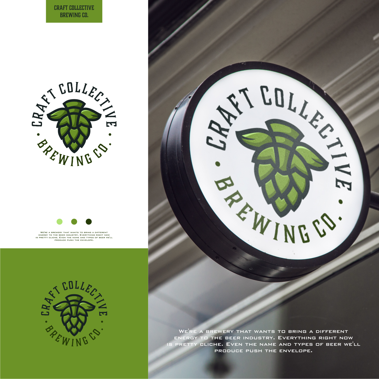 Craft Collective Brewing Co. in Logo Design Inspiration by Astaright