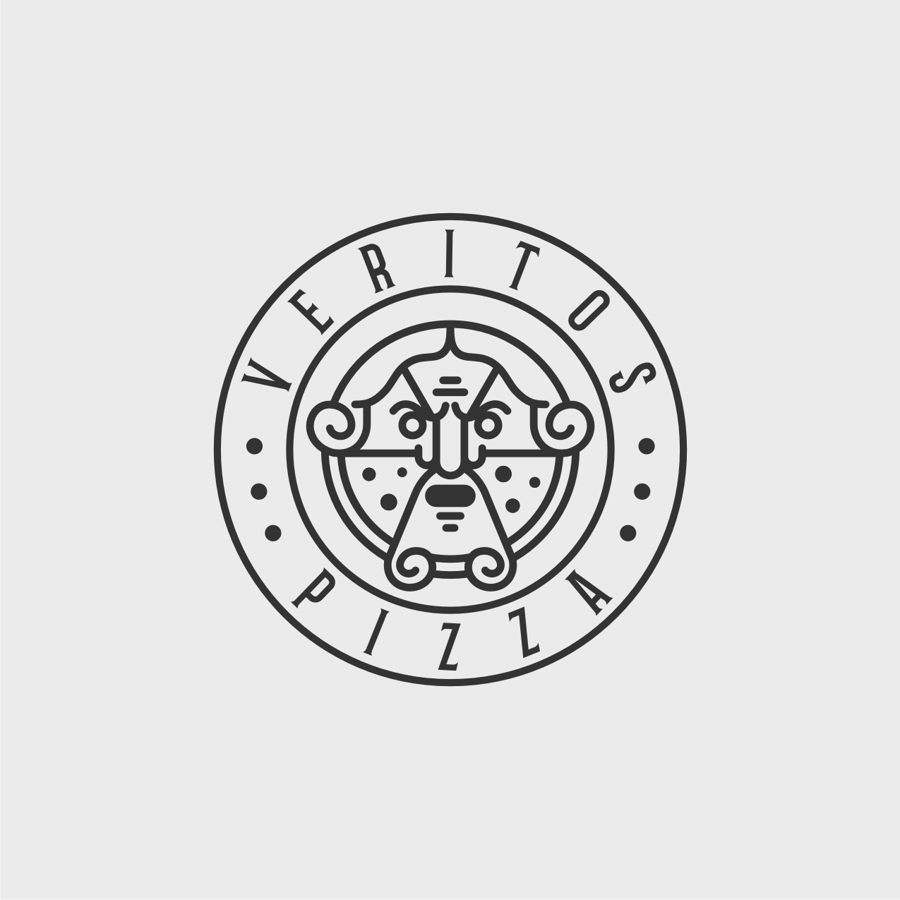 Veritos Pizza by Astaright Veritos Pizza in Logo Design Inspiration by Astaright