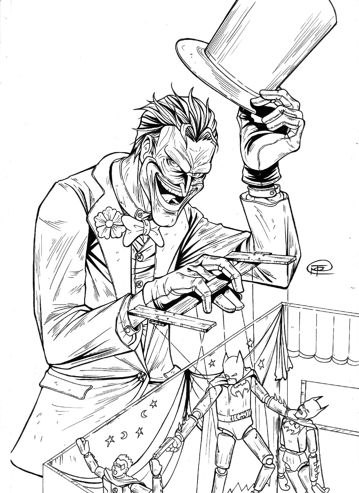 the joker by Bektismart the joker in Illustration and Graphics Inspiration by Bektismart