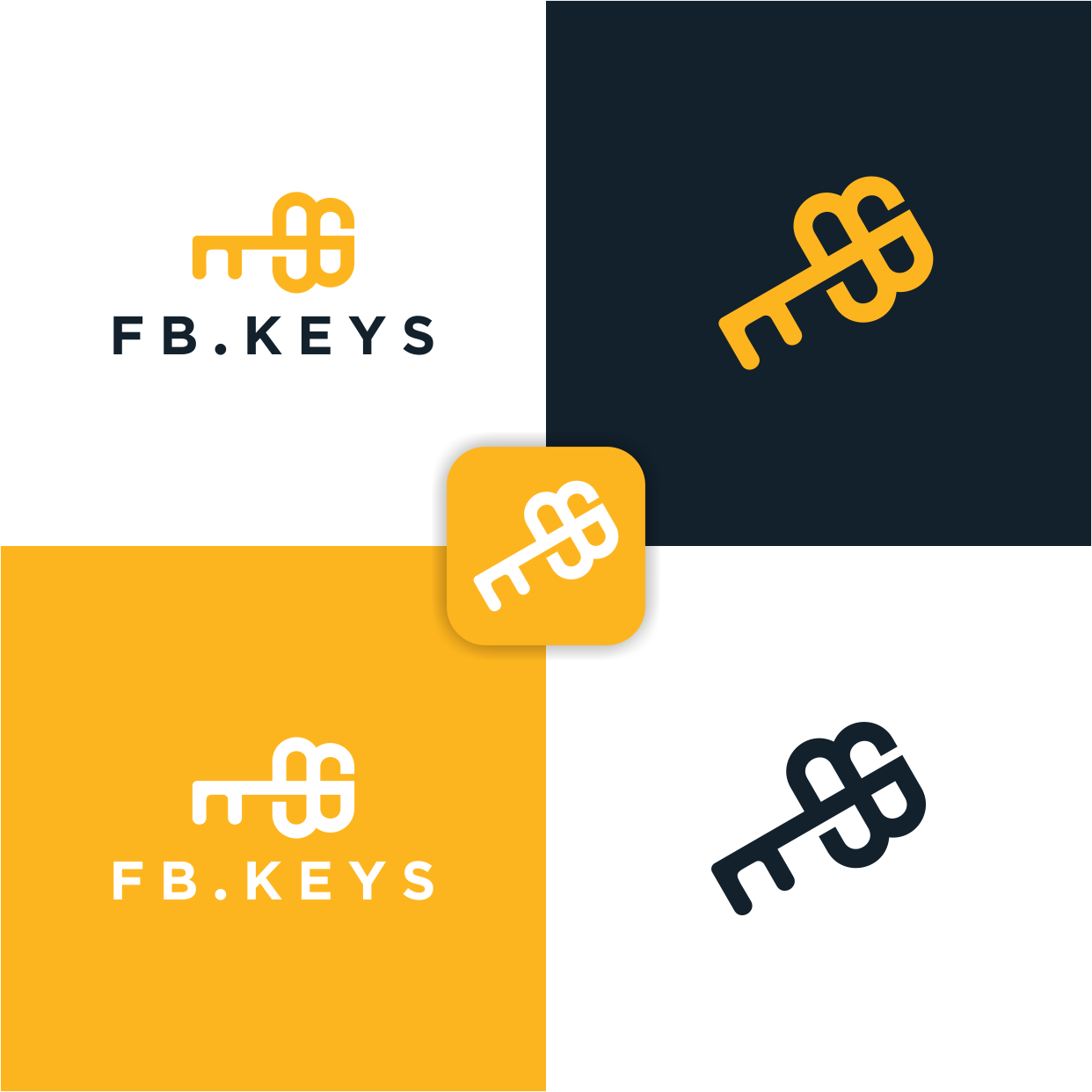 FB.KEYS - Logo Design BY Artee 362866 - Designhill