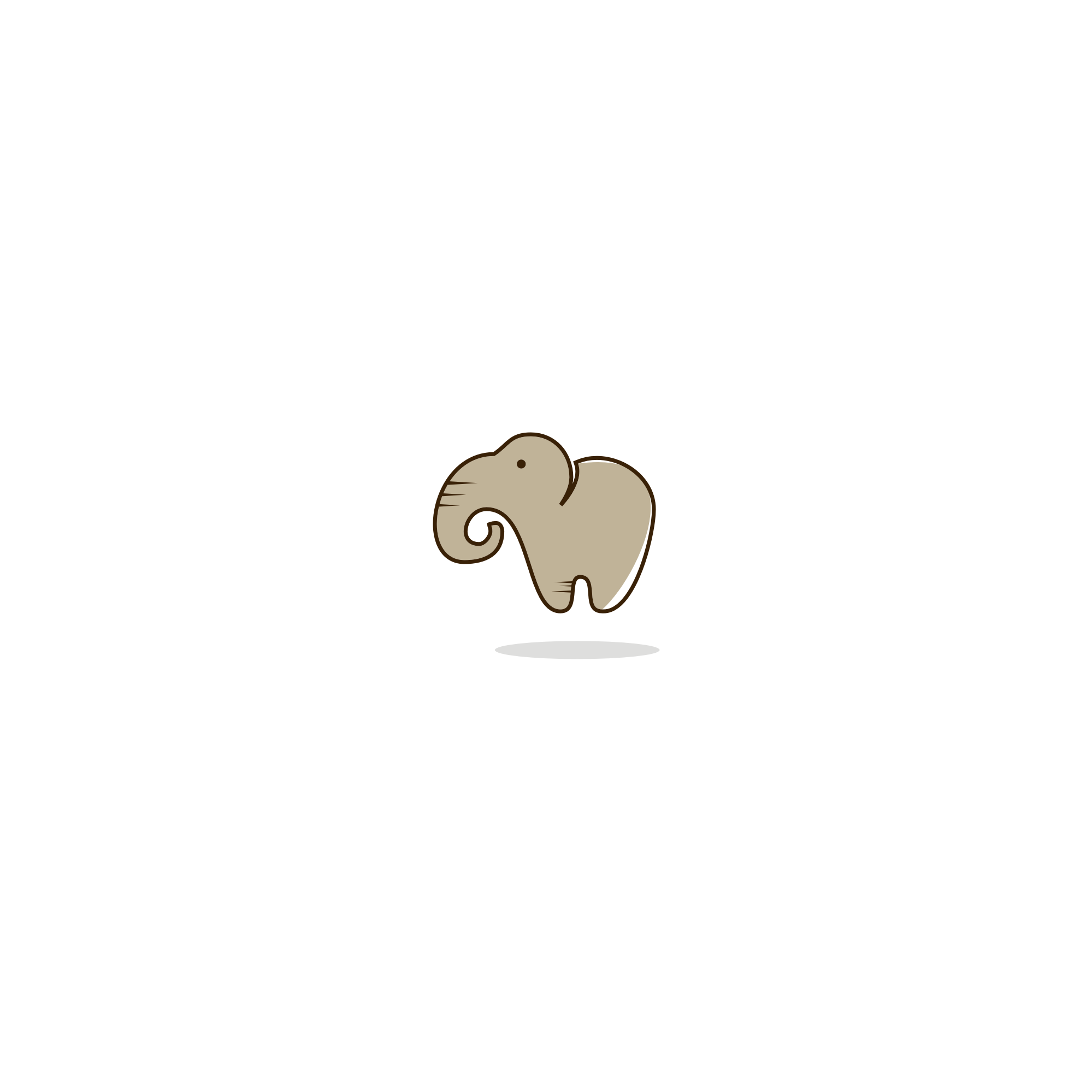 elephant by C E L O elephant in Logo And Business Card Design Inspiration by C E L O