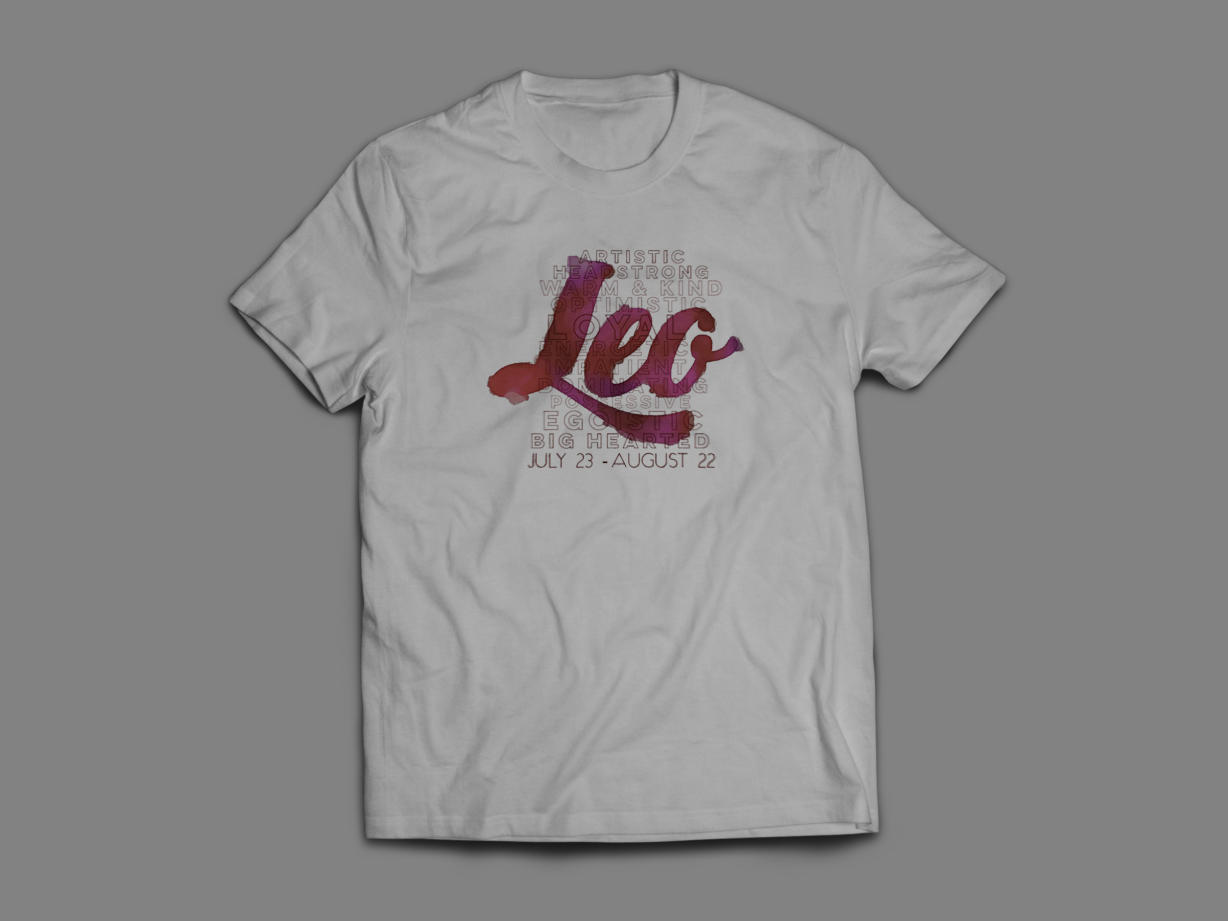 Leo by Mvillenas16 Leo in T-Shirt Design Inspiration by Mvillenas16
