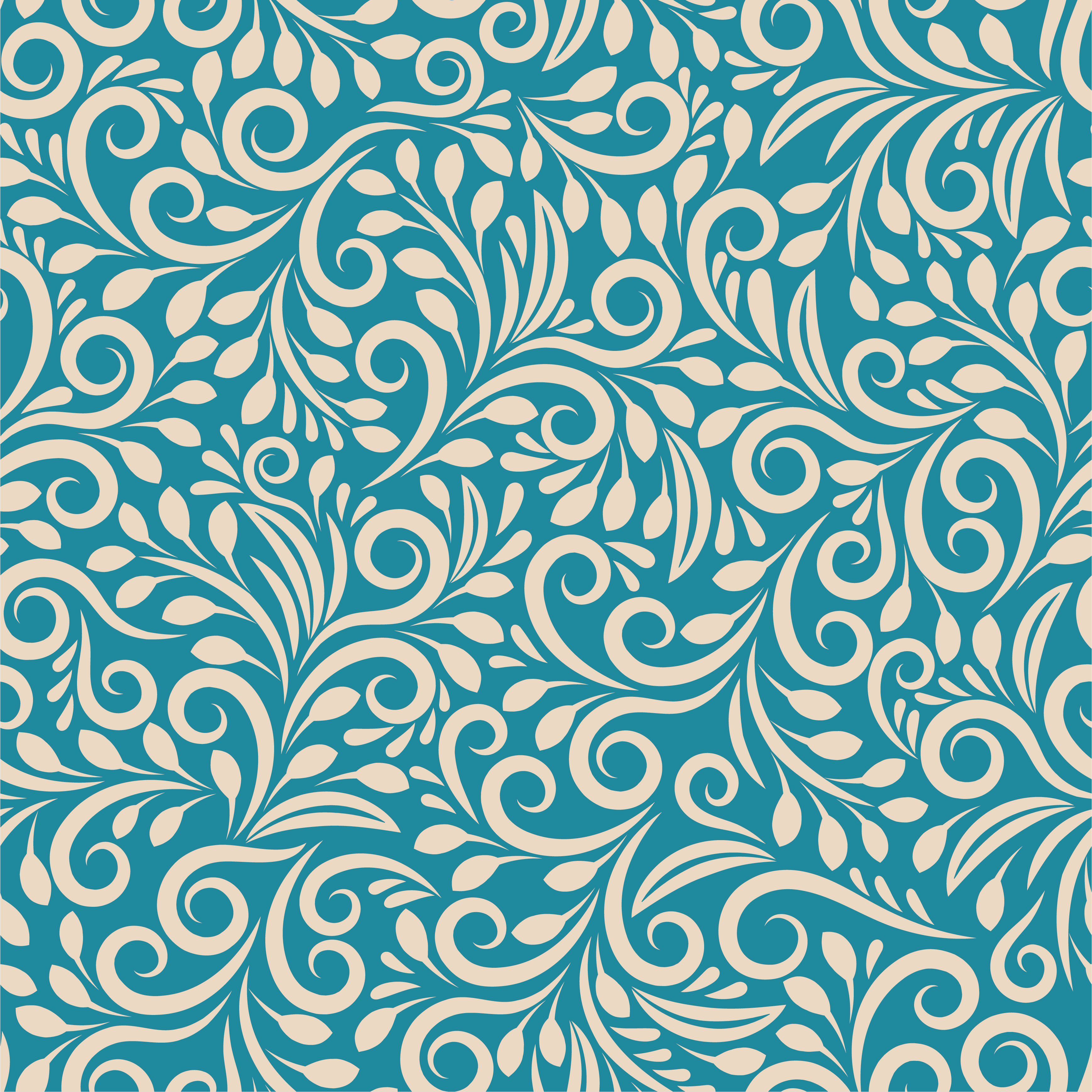 Floral Pattern Brush Design in Illustration and Graphics Inspiration by Syed Usama