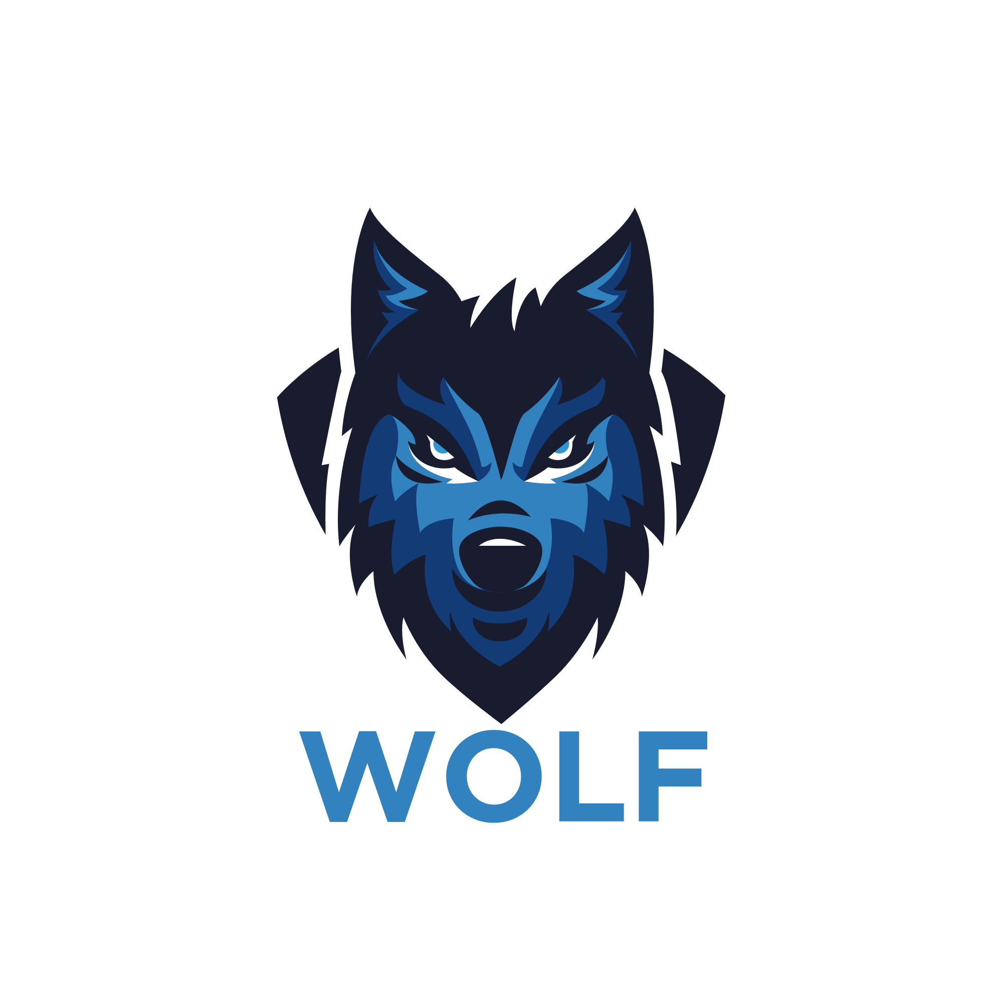 wolf in Logo Design Inspiration by Kolosebo123