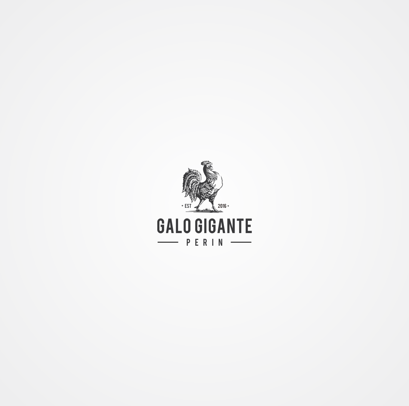 galo gigante logo design by Aysilla galo gigante logo design in Advertisement Design Inspiration by Aysilla
