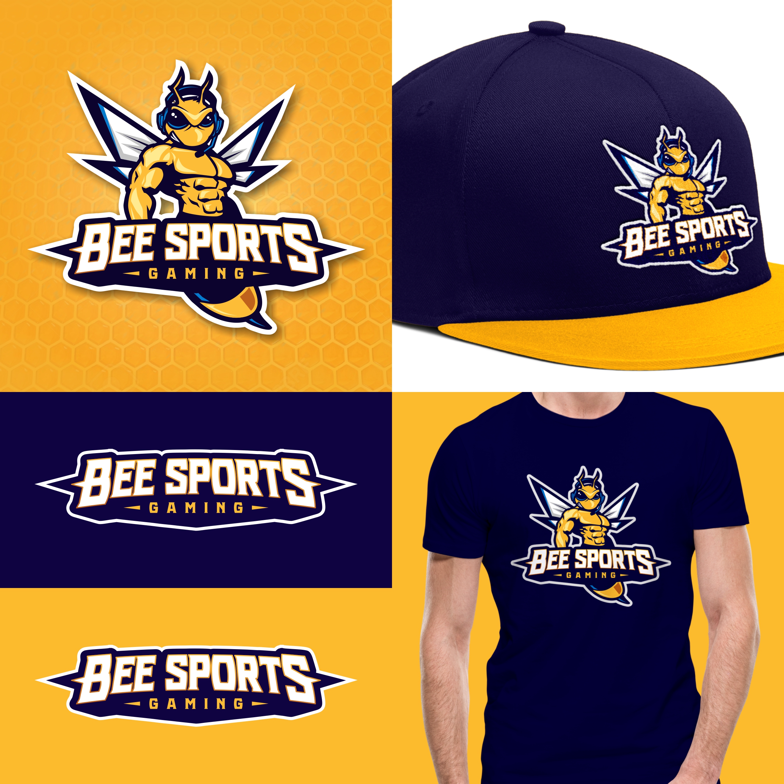 Bee Sports Gaming by Beedigital Bee Sports Gaming in Logo Design Inspiration by Beedigital