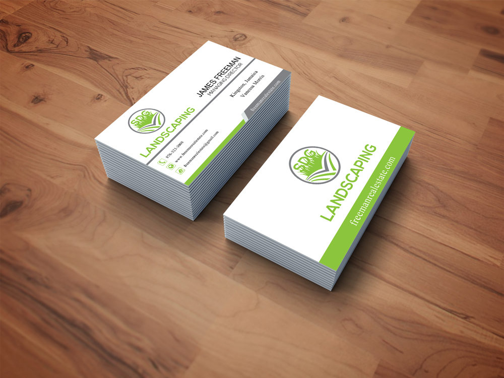 landscaping by Gendesign landscaping in Business Card Design Inspiration by Gendesign