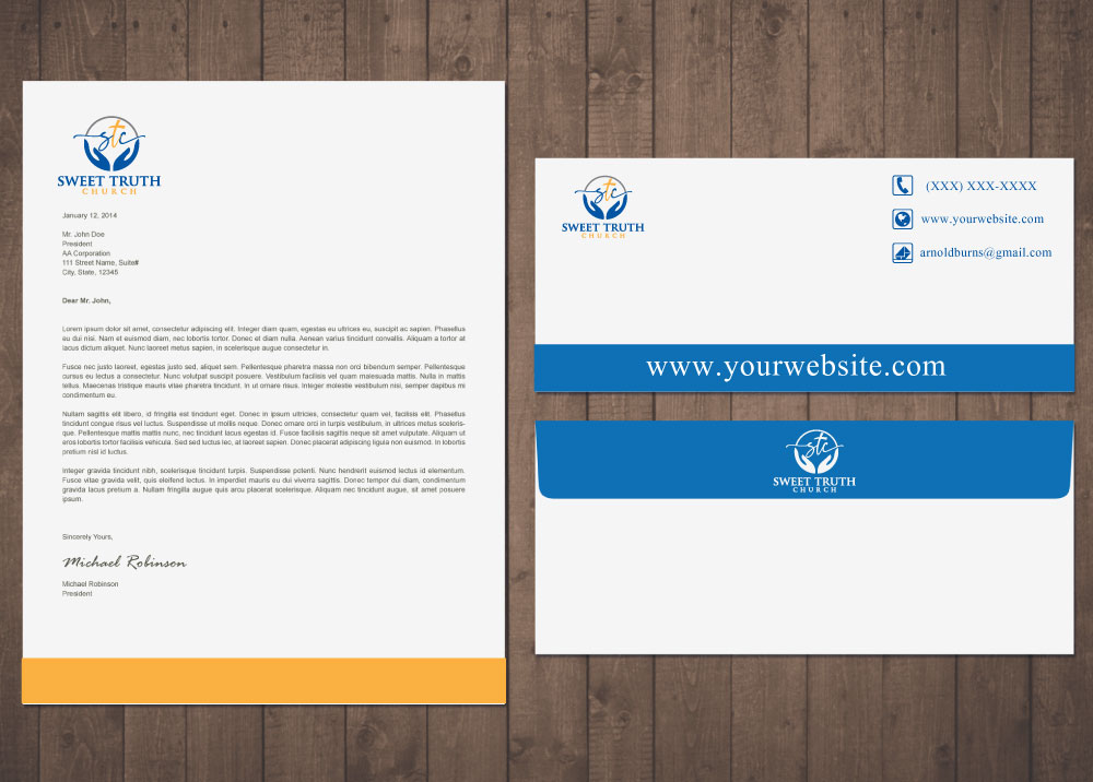 sweet truth church by Gendesign sweet truth church in Letterhead Design Inspiration by Gendesign