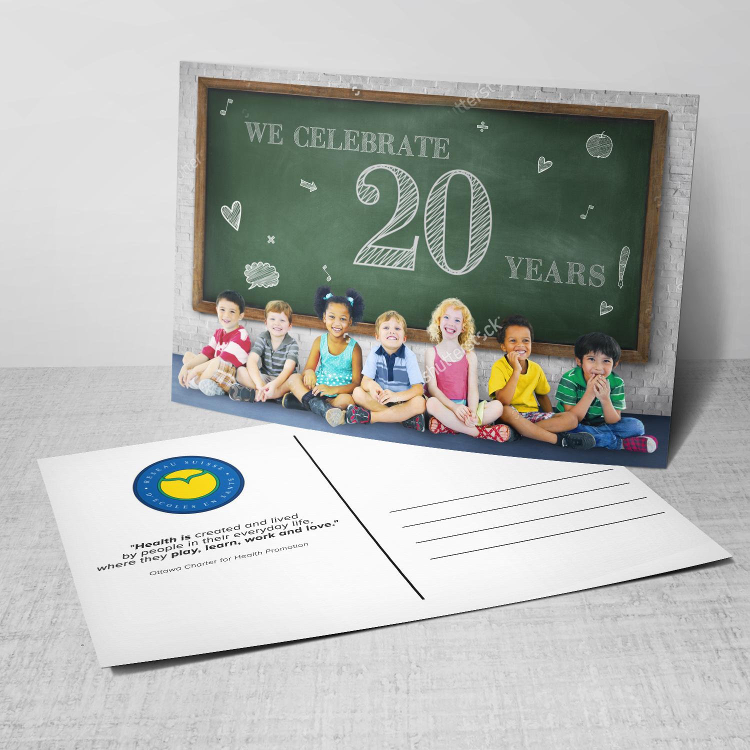 Anniversary postcard by Anchy.mat Anniversary postcard in Postcard design Inspiration by Anchy.mat