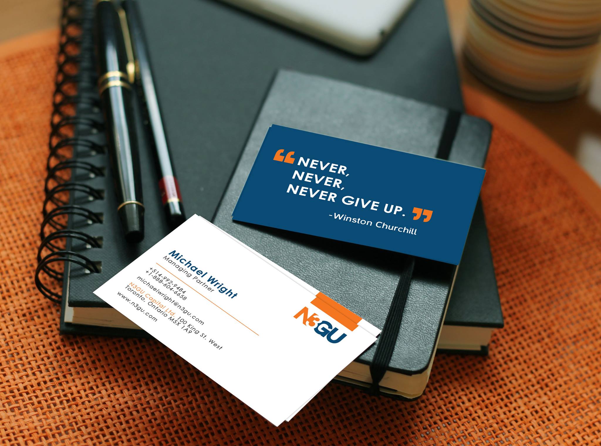 Business card design by Abhishek Saini Business card design in Business Card Design Inspiration by Abhishek Saini