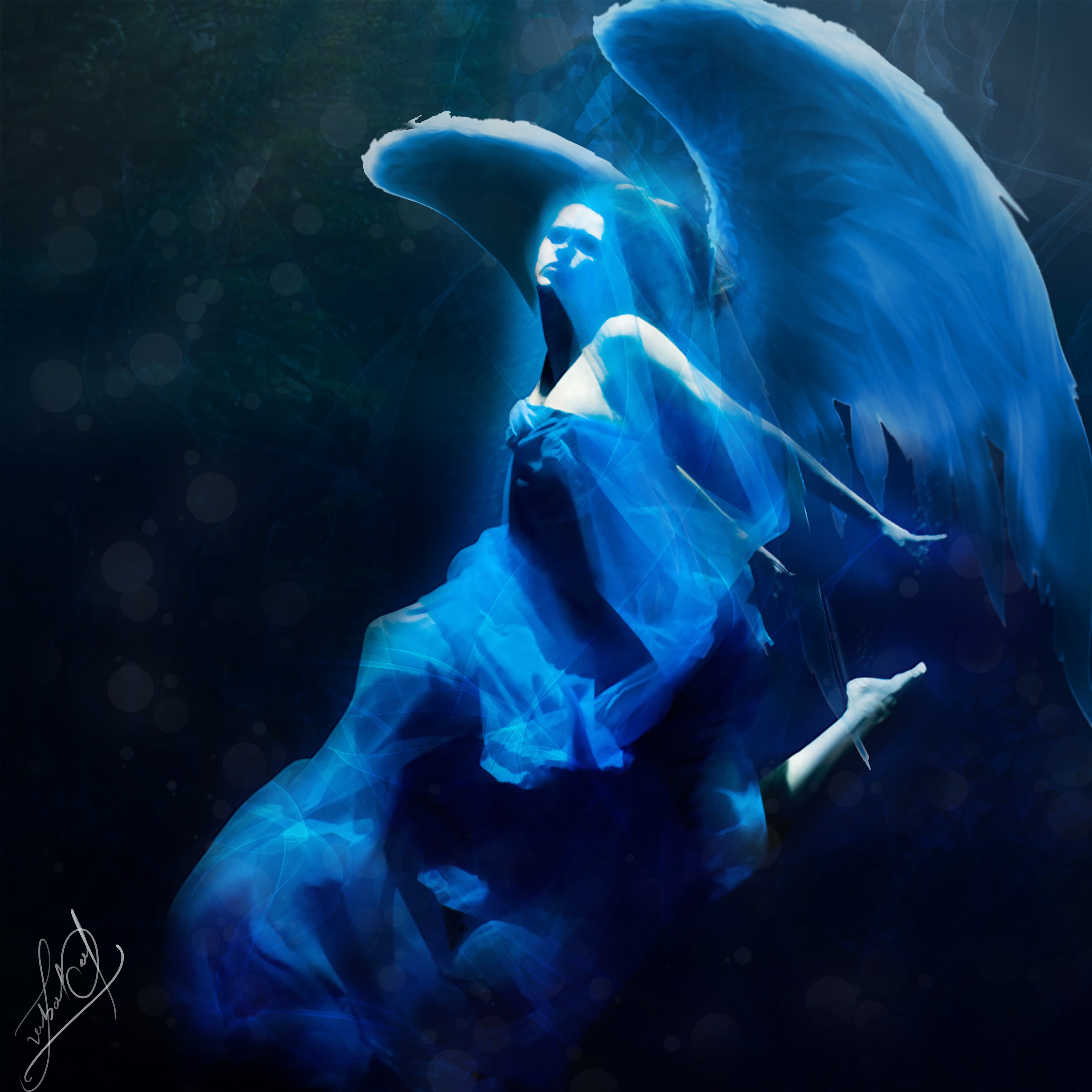 aquarius in Digital Painting Inspiration by Prabal Deep Gautam