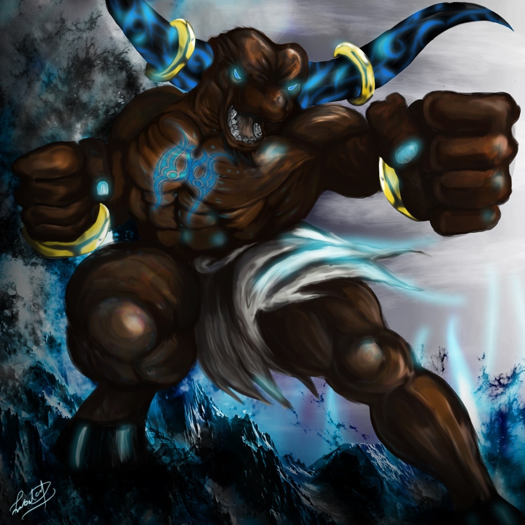 TAURUS in Digital Painting Inspiration by Prabal Deep Gautam