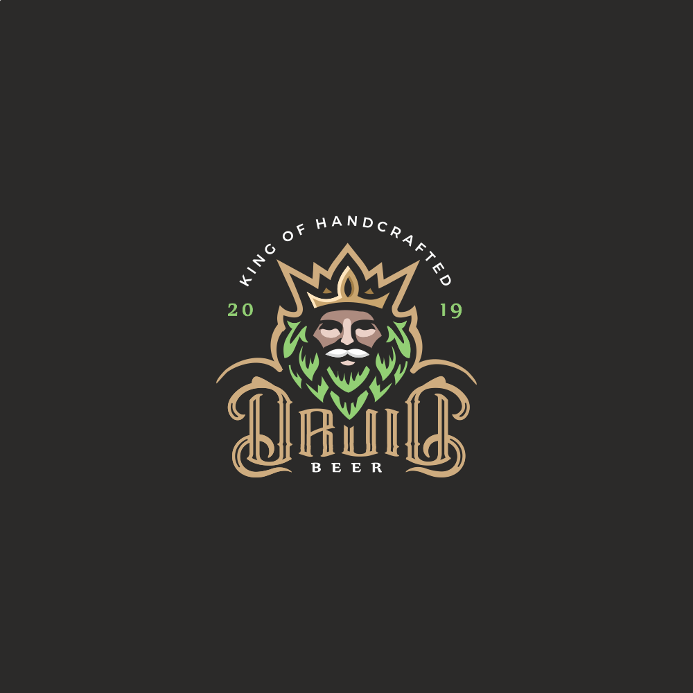 King beer logo by Kristina King beer logo in Logo Design Inspiration by Kristina