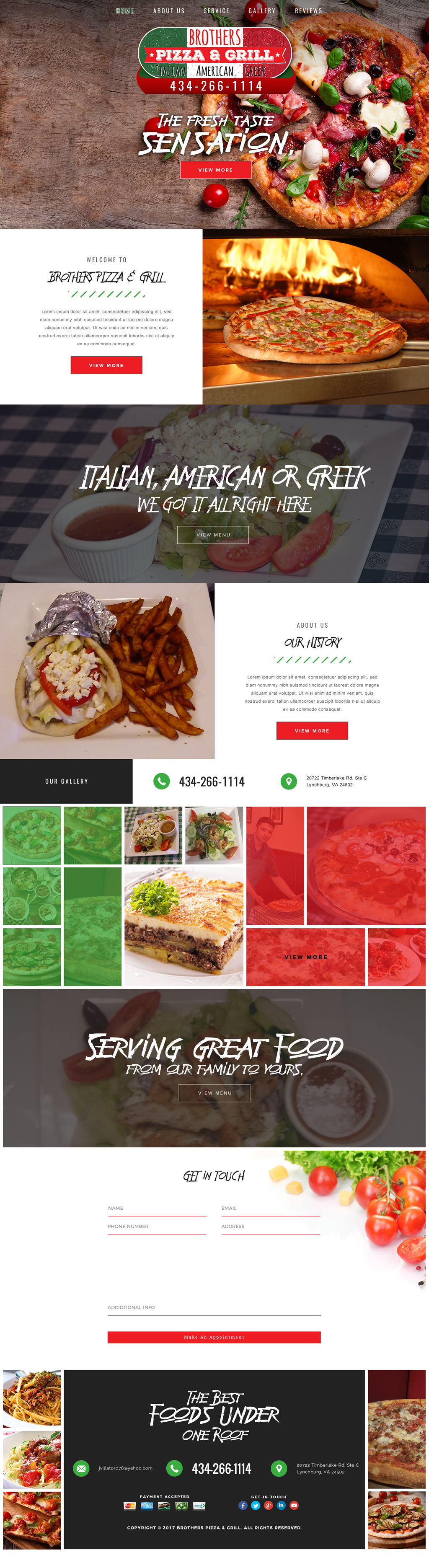 PIZZA THEME by Dabyong PIZZA THEME in Website Design Inspiration by Dabyong