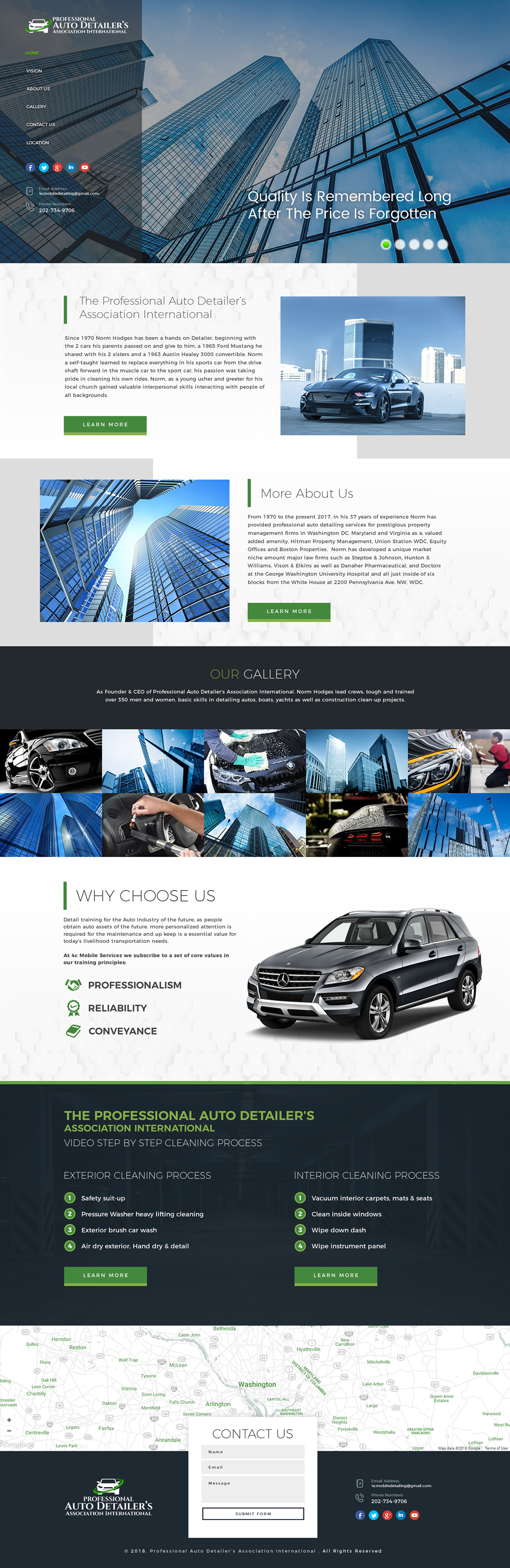 DETAILING COMPANY in Website Design Inspiration by Dabyong
